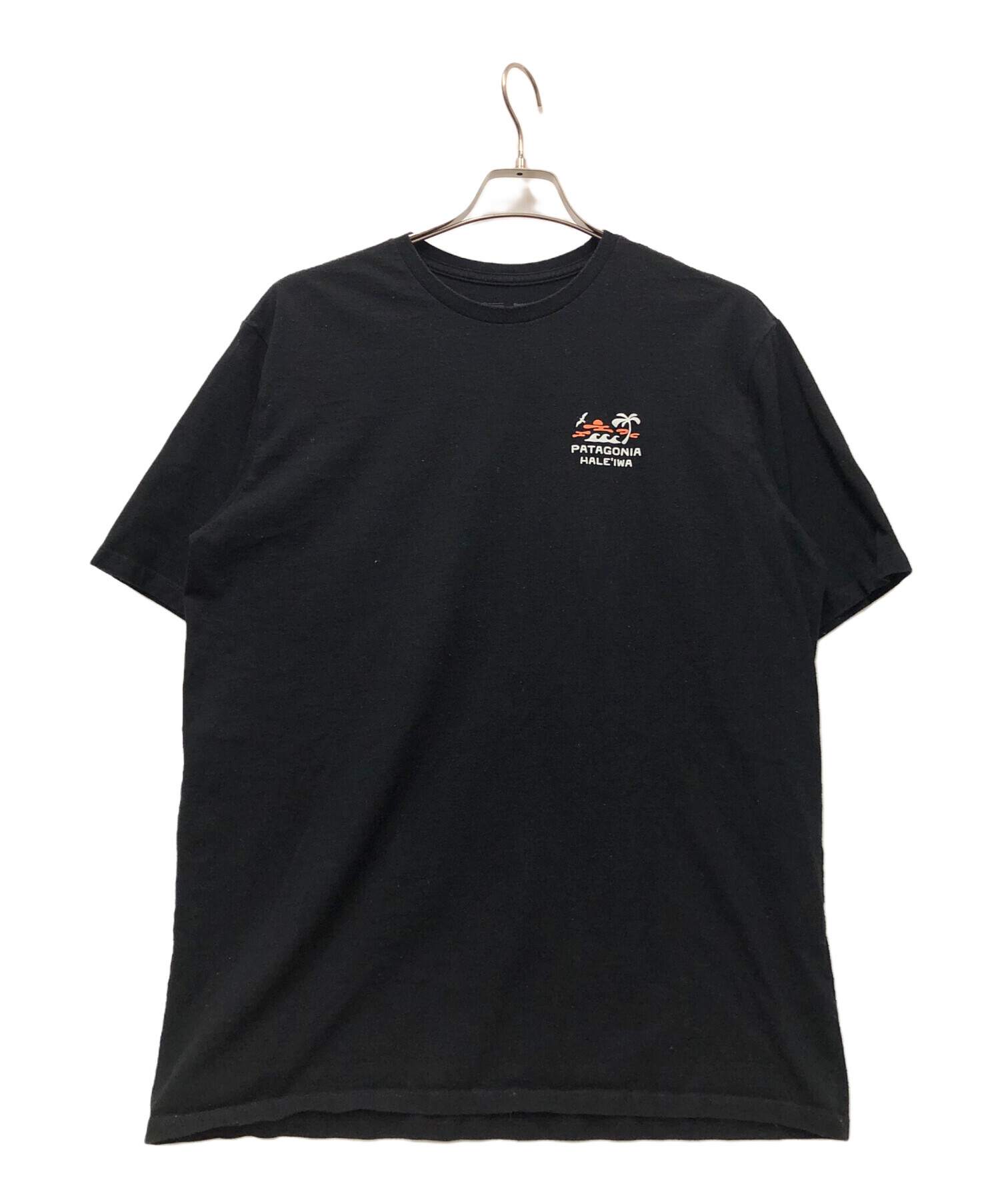 通信販売 patagonia パタゴニア Tシャツ M ブラック 黒 ハレイワ限定 