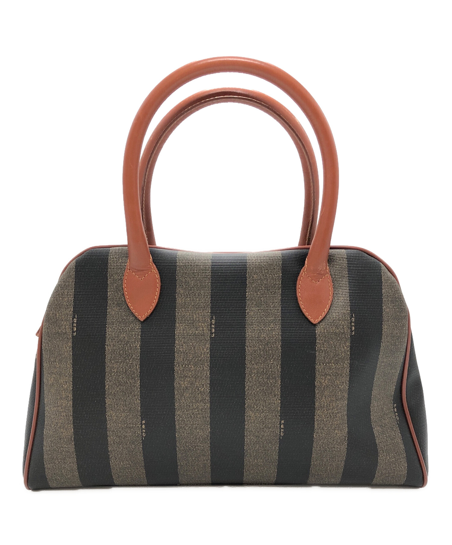 中古・古着通販】FENDI (フェンディ) ミニボストンバッグ ブラウン 