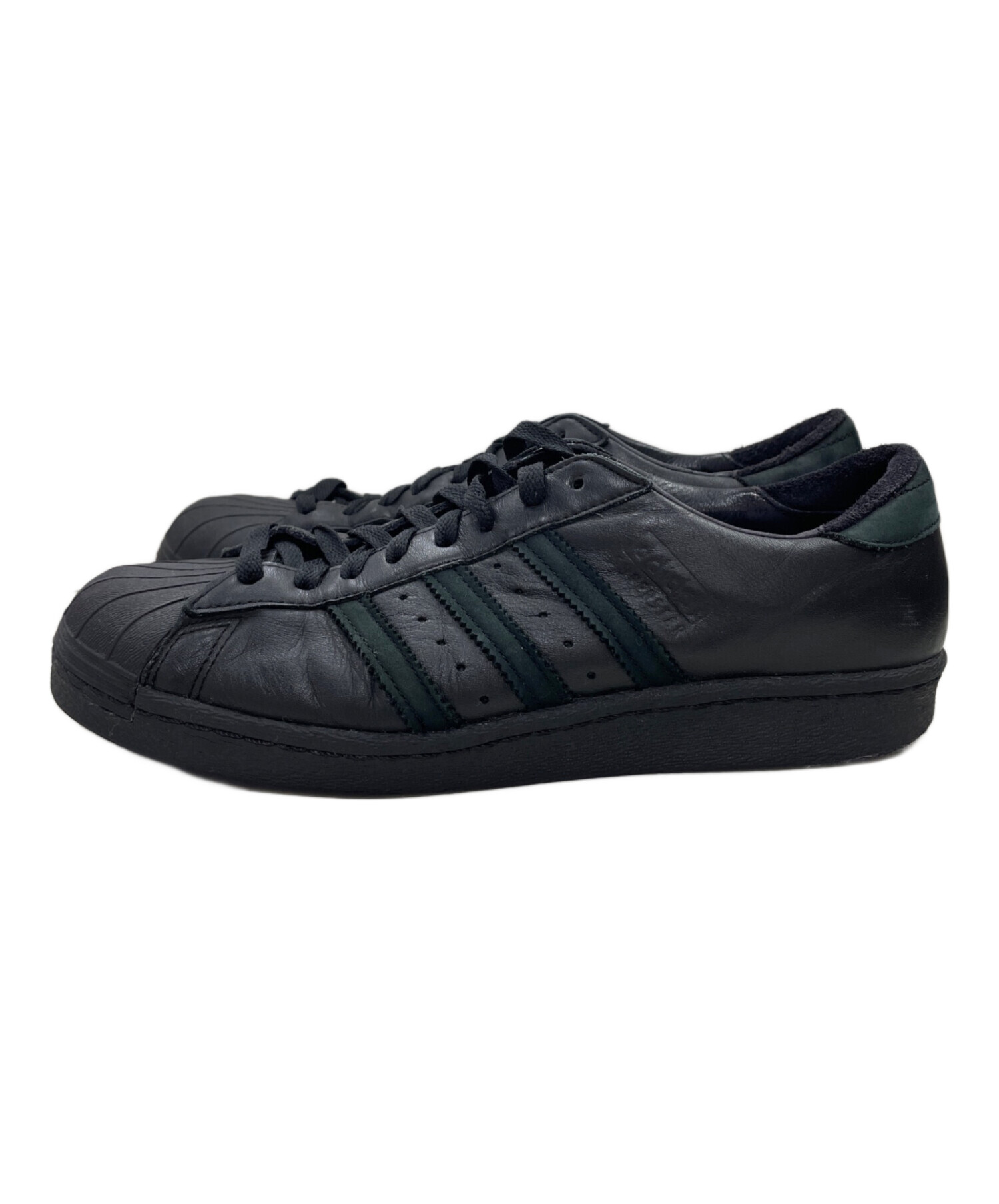 adidas スーパースター 80s ブラック 26.5cm 金ベロ レザー | APPS 