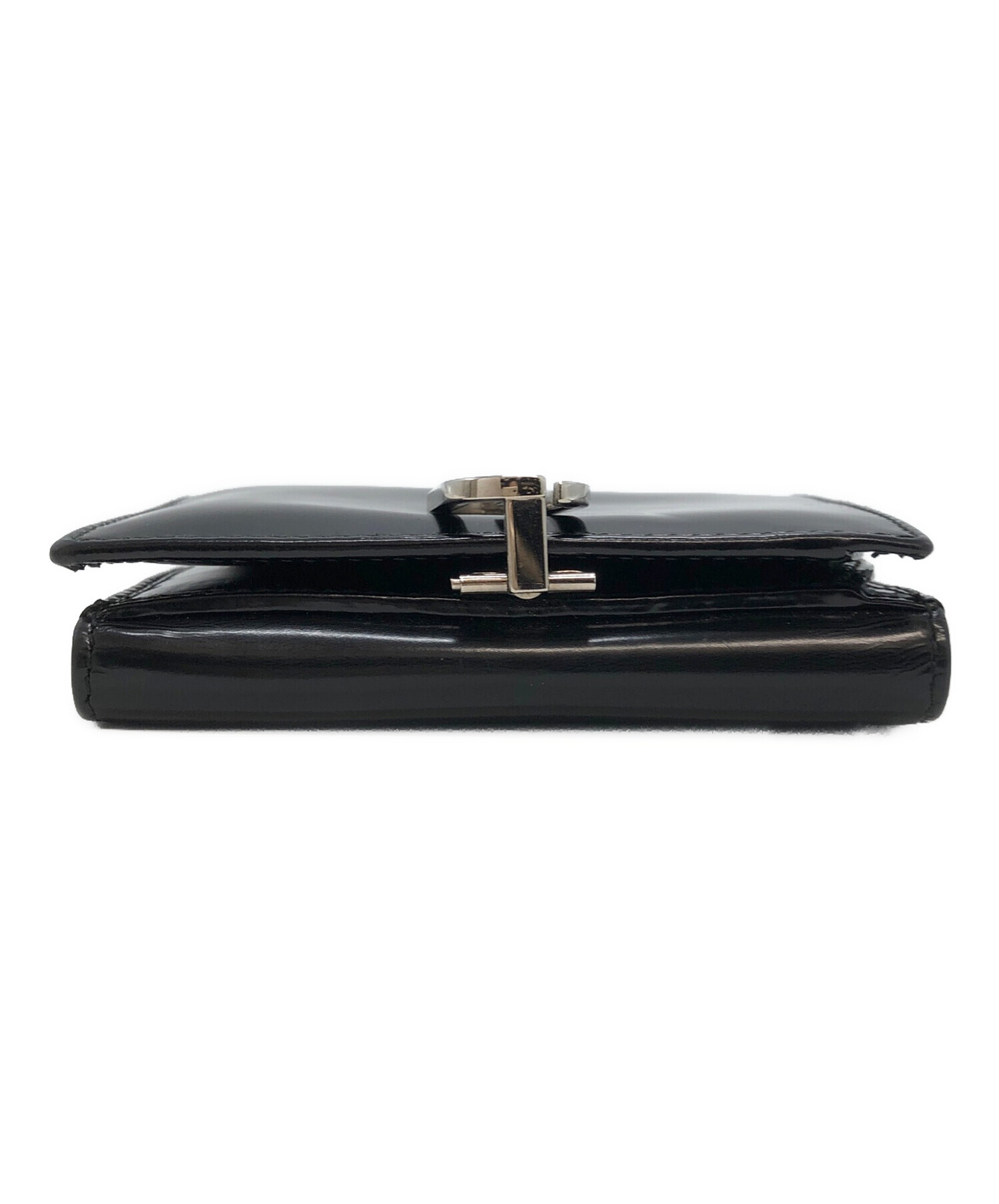 GUCCI グッチ 二つ折り財布 レザー 中古 GUCCI(グッチ) ⁄ ブラック 