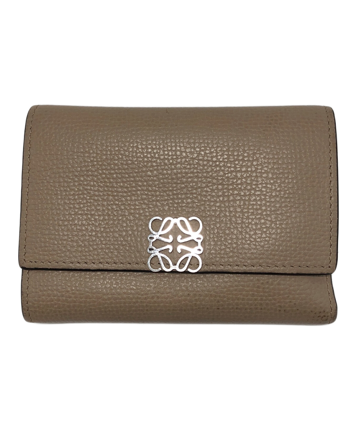 美品⭐️LOEWE ロエベ バーティカルウォレット 財布 アナグラム レザー