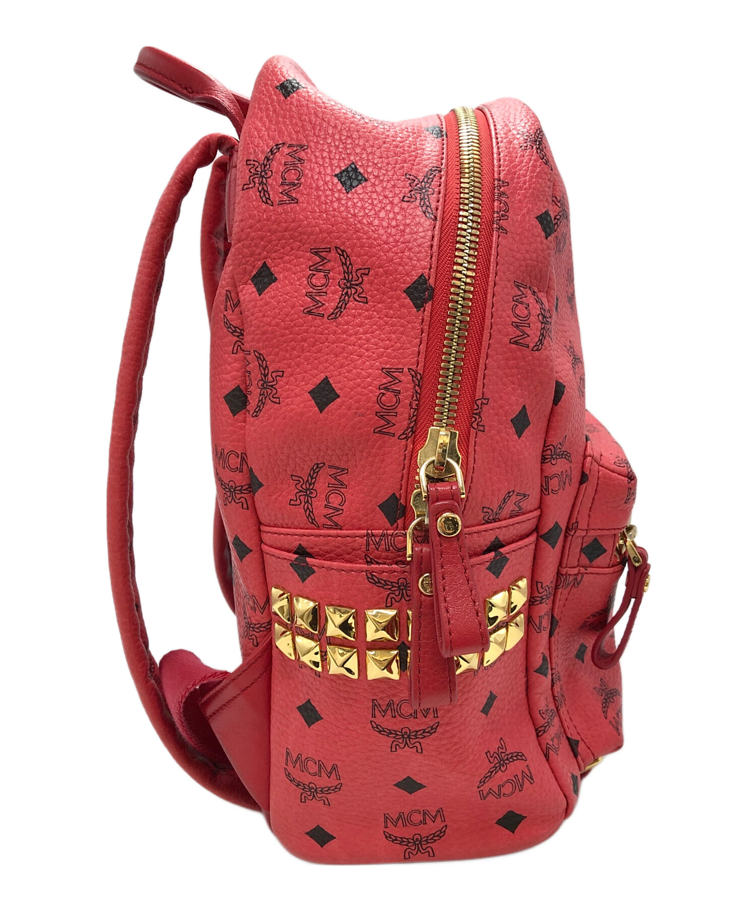 MCM エムシーエム ショルダーバッグ  赤 【古着】【中古】【送料無料】 楽天市場】MCM エムシーエム（カラーレッド）（バッグ｜バッグ・小物