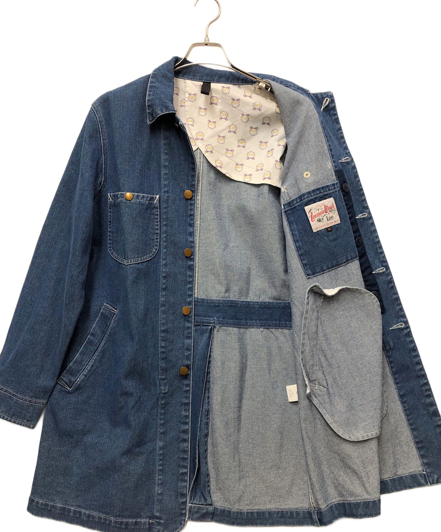 中古・古着通販】LEE (リー) ショップコート インディゴ サイズ:M