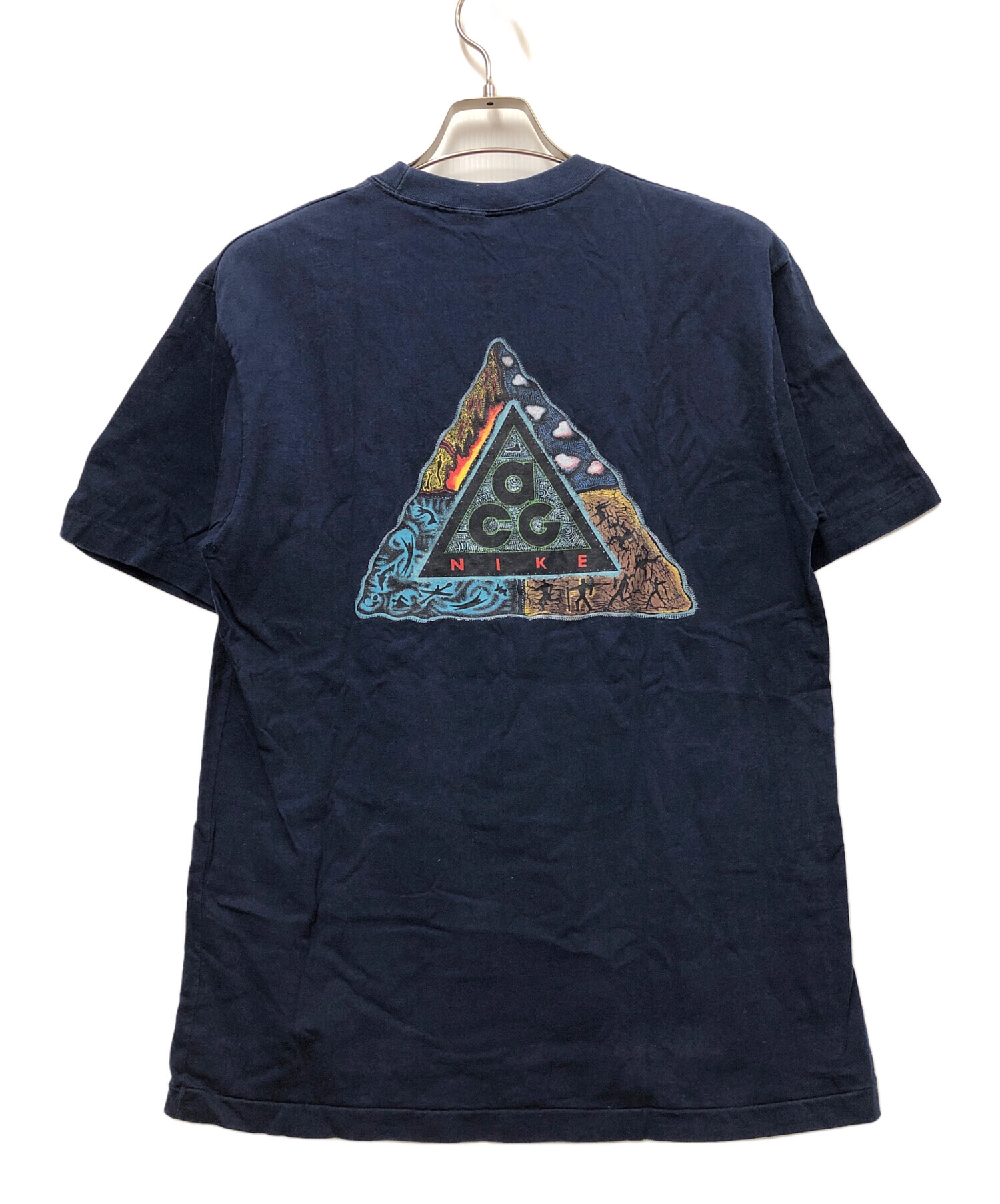 中古・古着通販】NIKE (ナイキ) ヴィンテージTシャツ ネイビー サイズ
