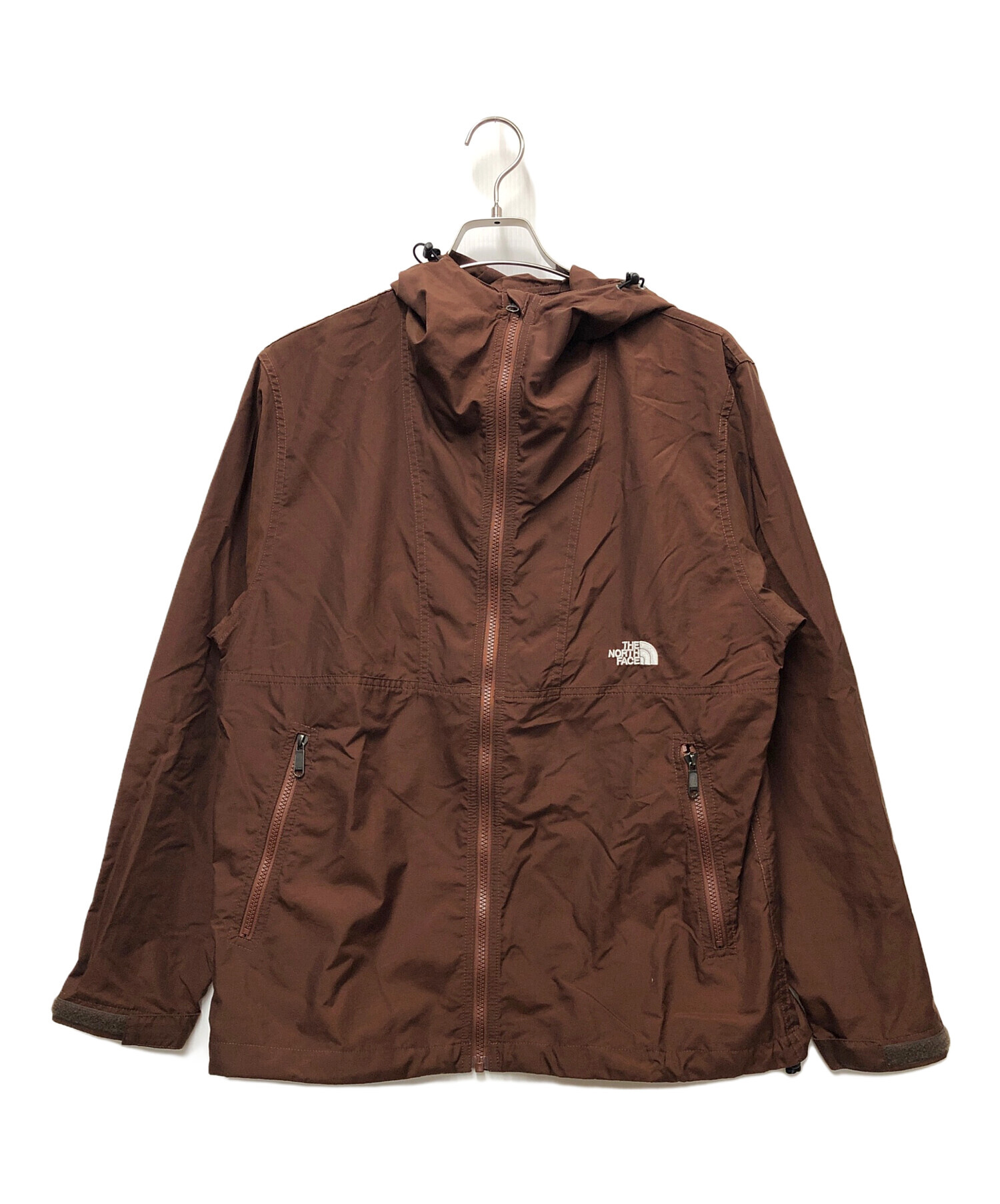THE NORTH FACE ブラウン コンパクトジャケットM 中古・古着通販】THE NORTH FACE (ザ ノース フェイス