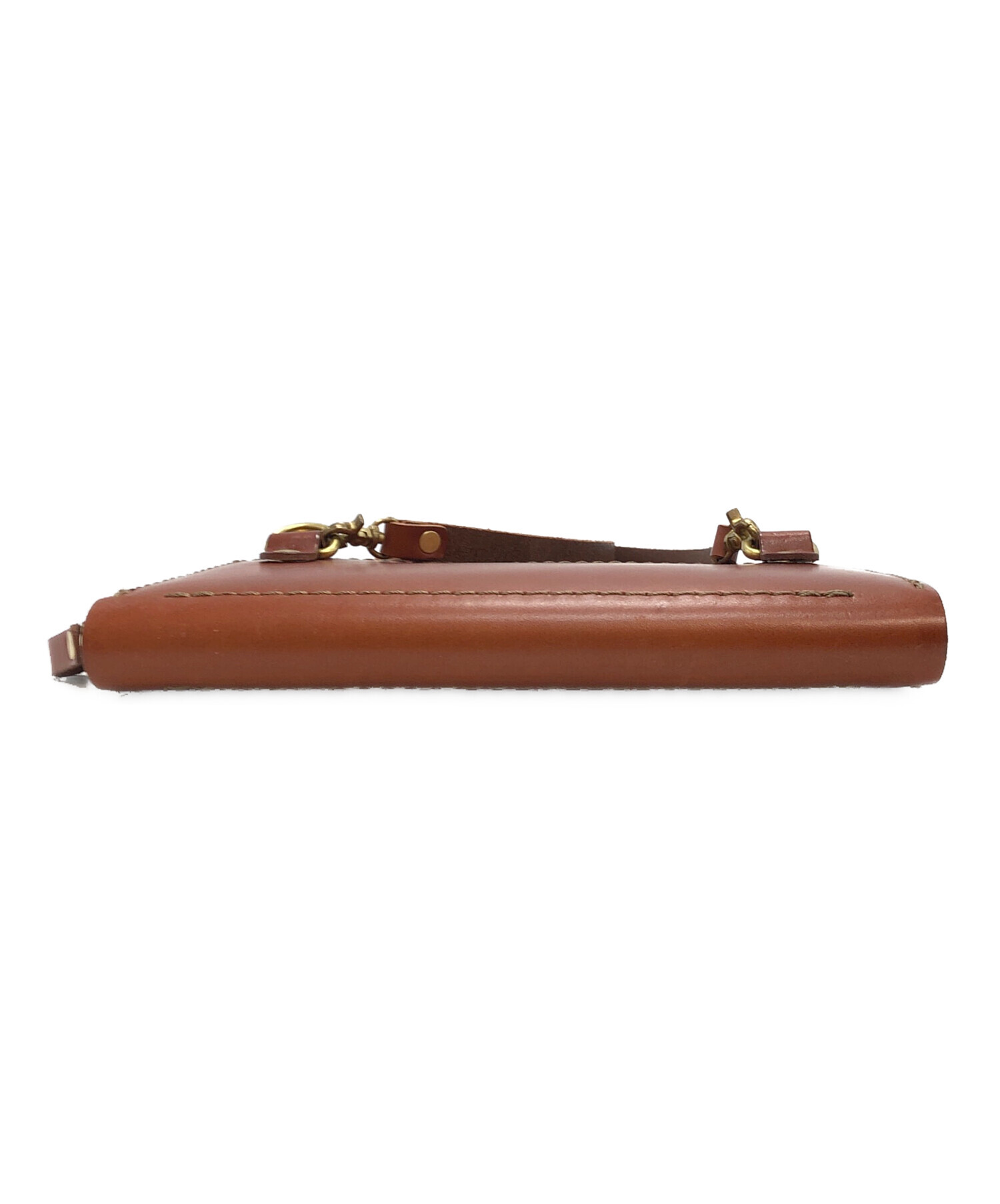 中古・古着通販】Herz (ヘルツ) 牛革 ウォレットショルダーバック