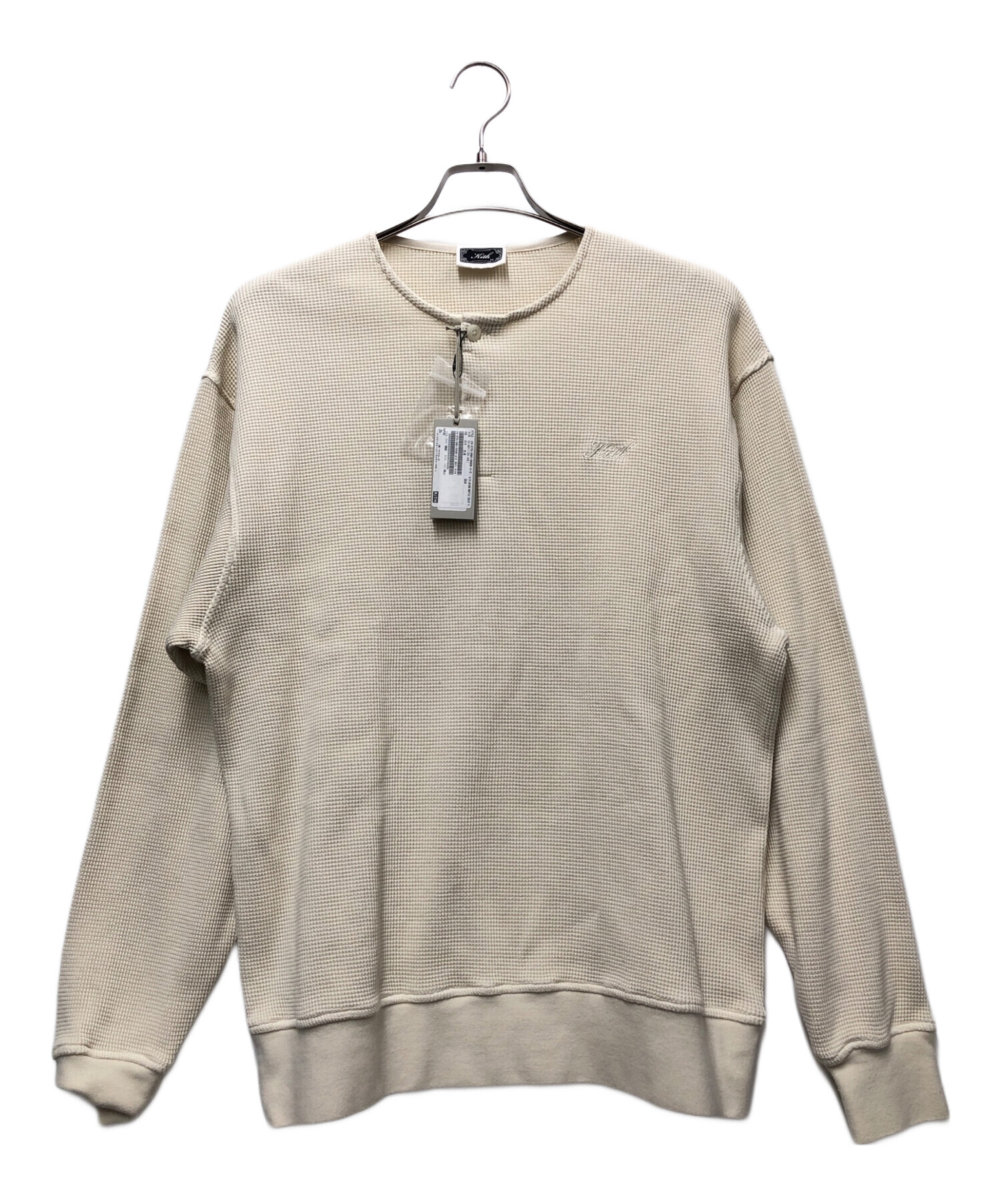 中古・古着通販】KITH (キス) 長袖カットソー ベージュ サイズ:XS 