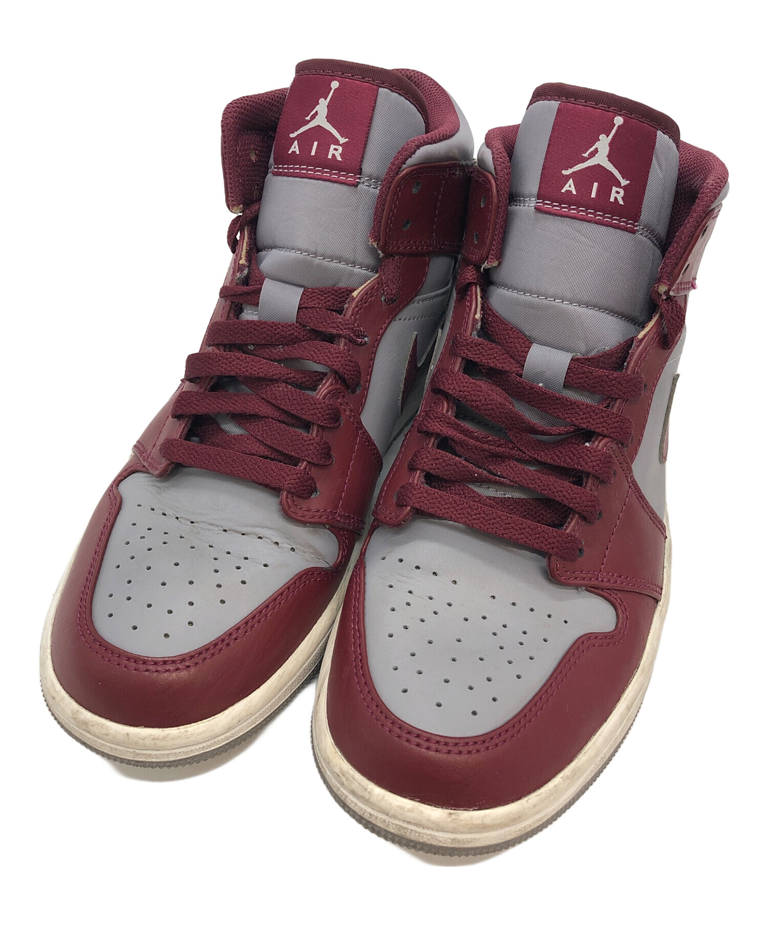 中古・古着通販】NIKE (ナイキ) エアジョーダン1 ミッド レッド
