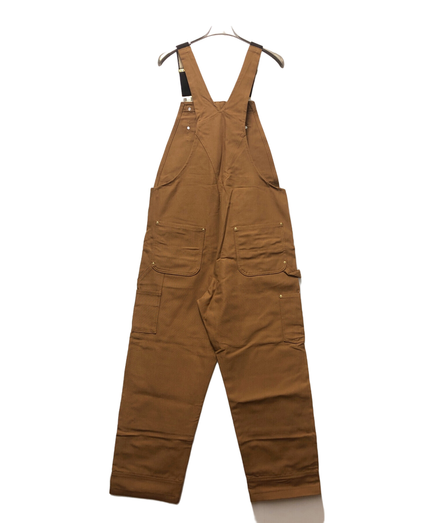 中古・古着通販】CarHartt (カーハート) オーバーオール ブラウン