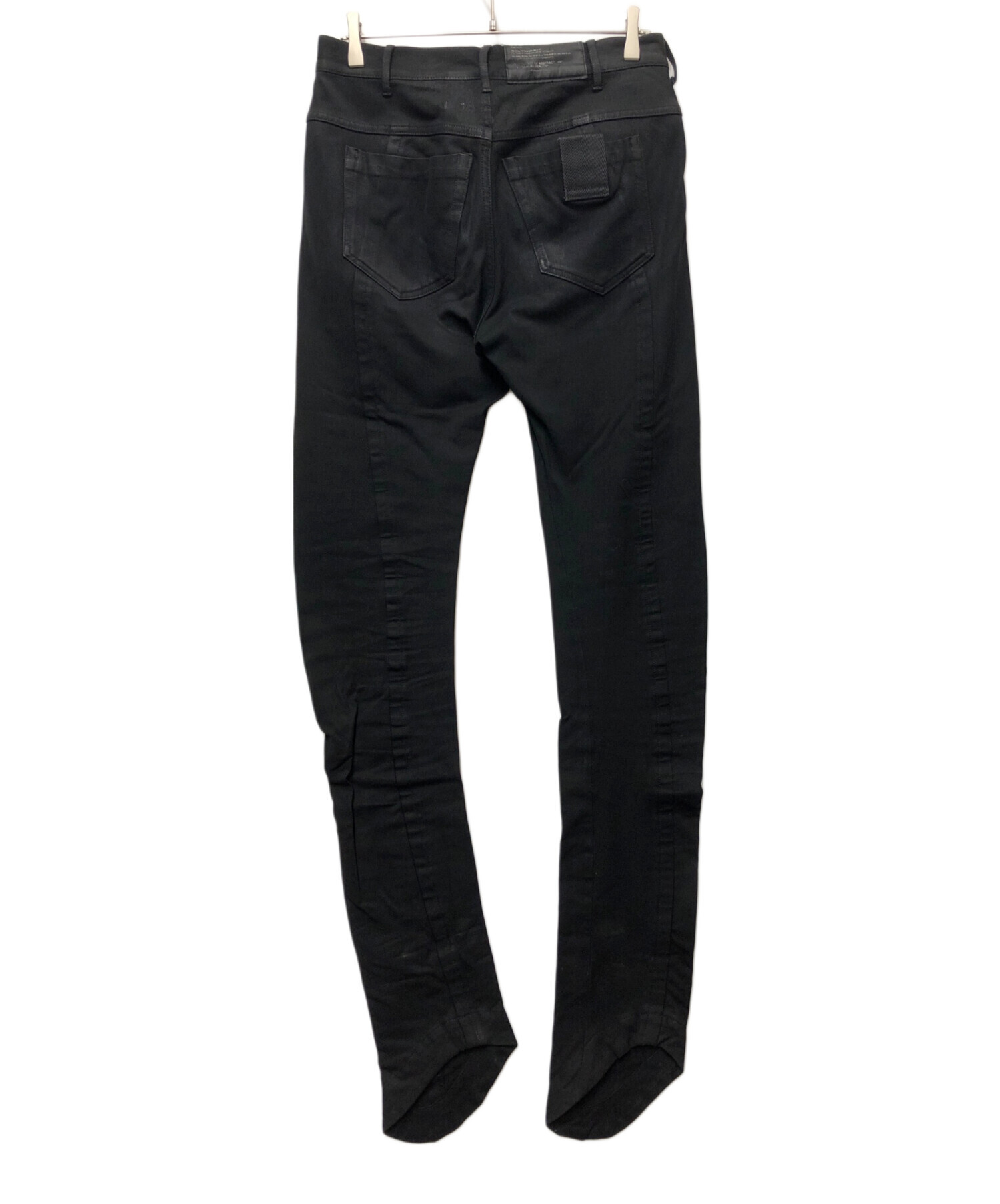 中古・古着通販】JULIUS (ユリウス) デニムパンツ ブラック サイズ 