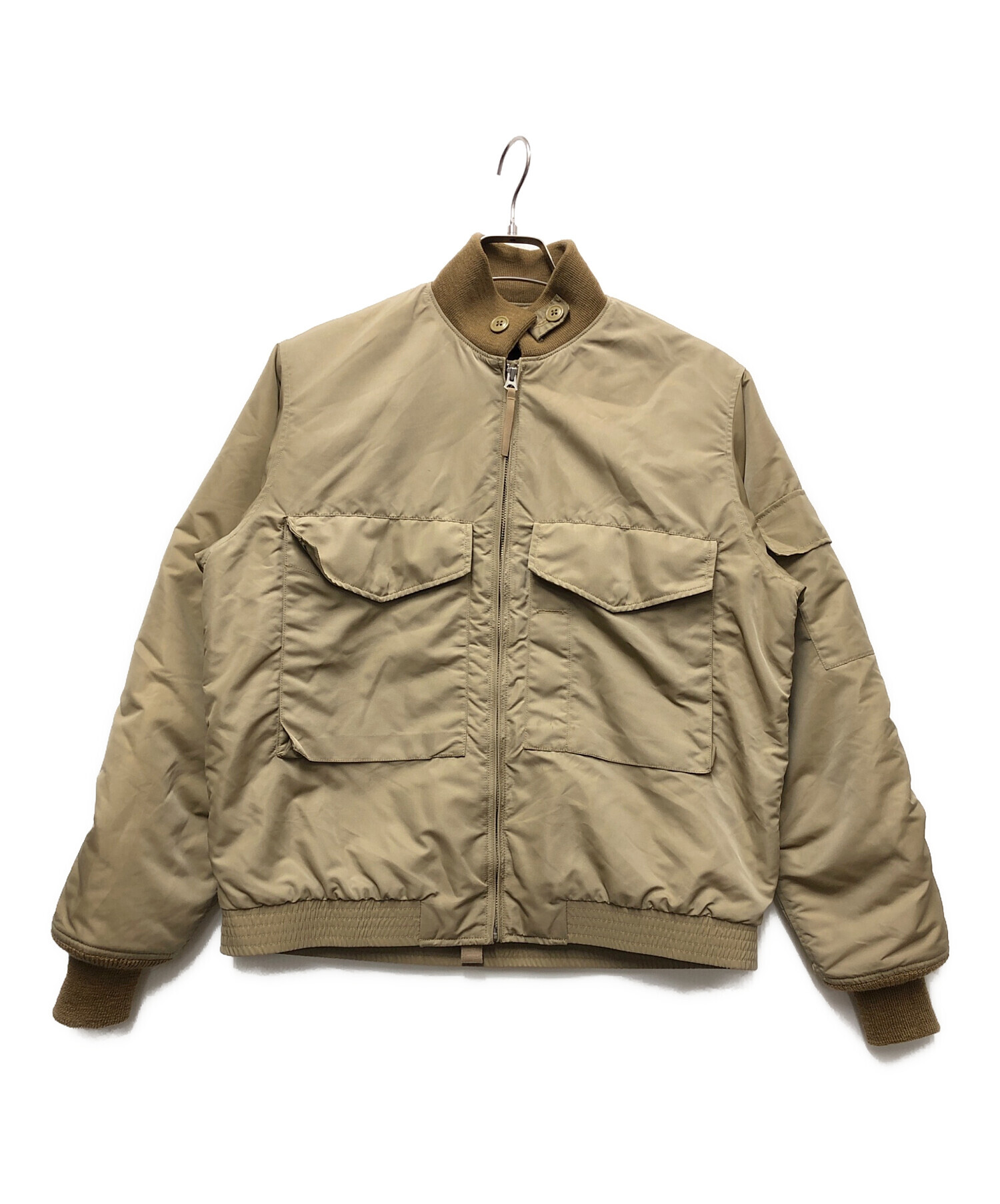 Pherrow's フェローズ フライトジャケット ベージュ シンダウン 中古・古着通販PHERROW\u0027S (フェローズ) ベンタイル フライト