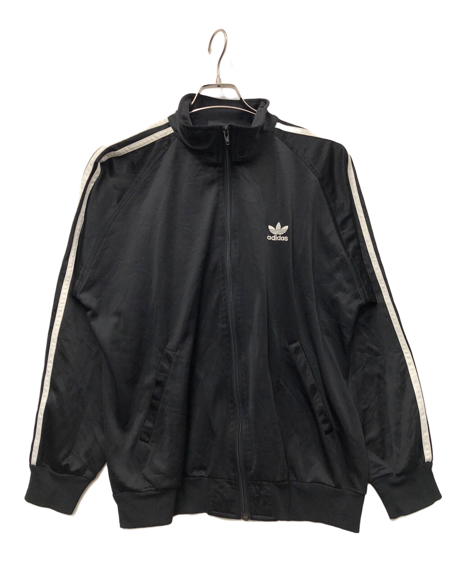 中古・古着通販】adidas (アディダス) トラックジャケット ブラック
