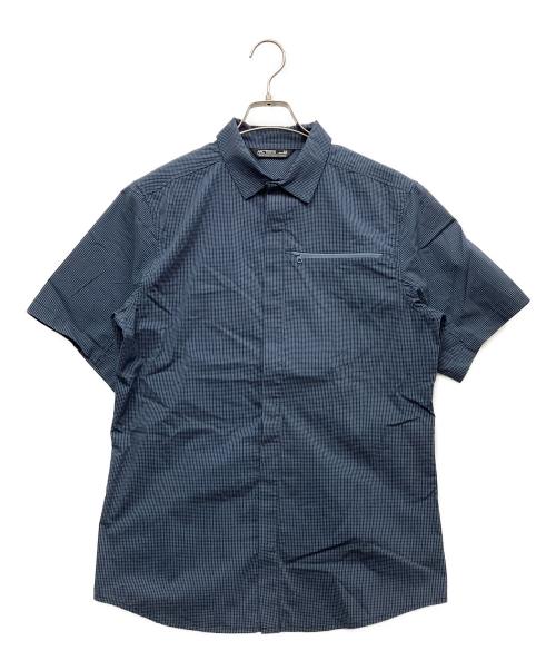 中古・古着通販】ARC'TERYX (アークテリクス) 半袖シャツ ネイビー