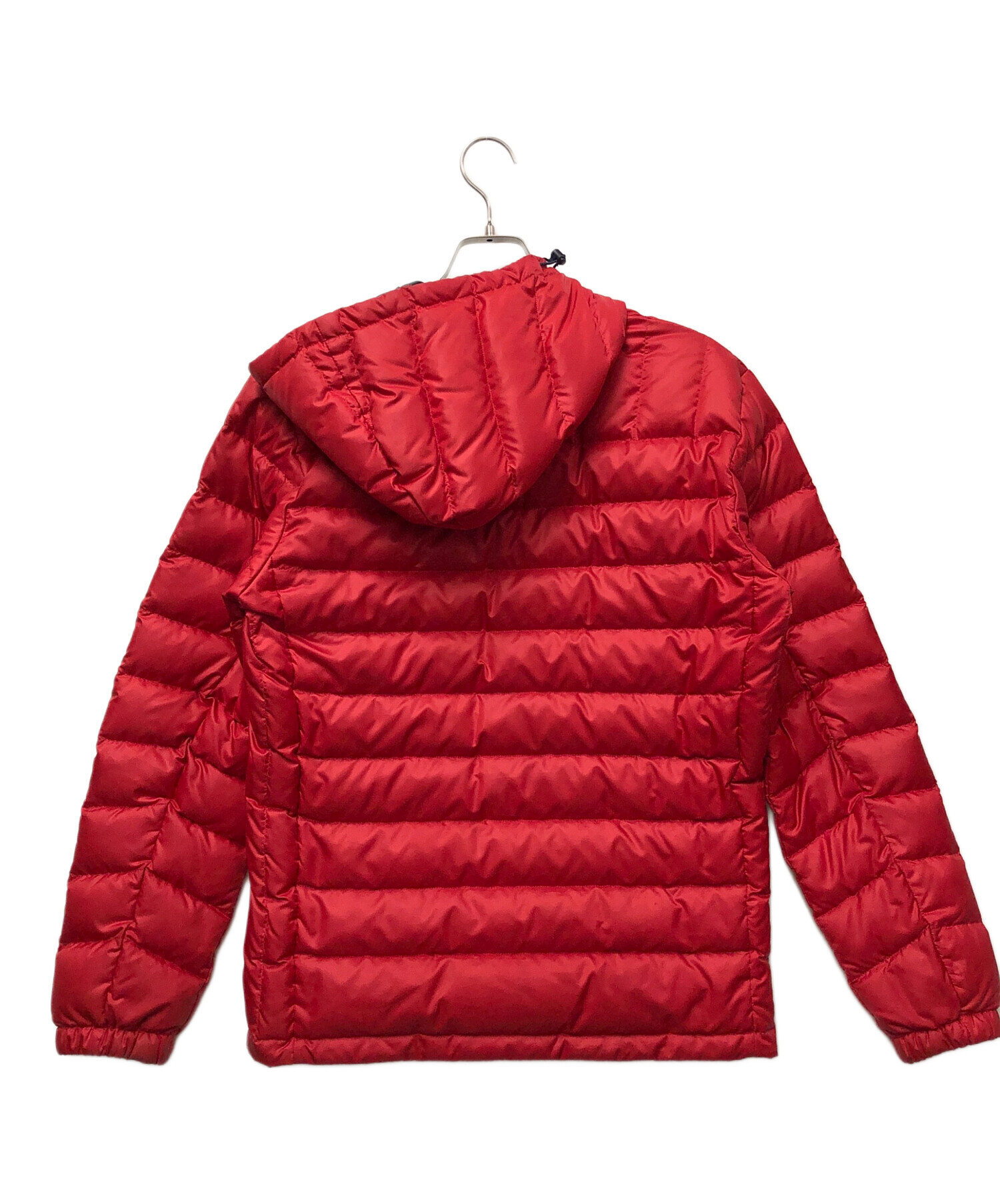 中古・古着通販】LACOSTE (ラコステ) ダウンジャケット レッド サイズ 