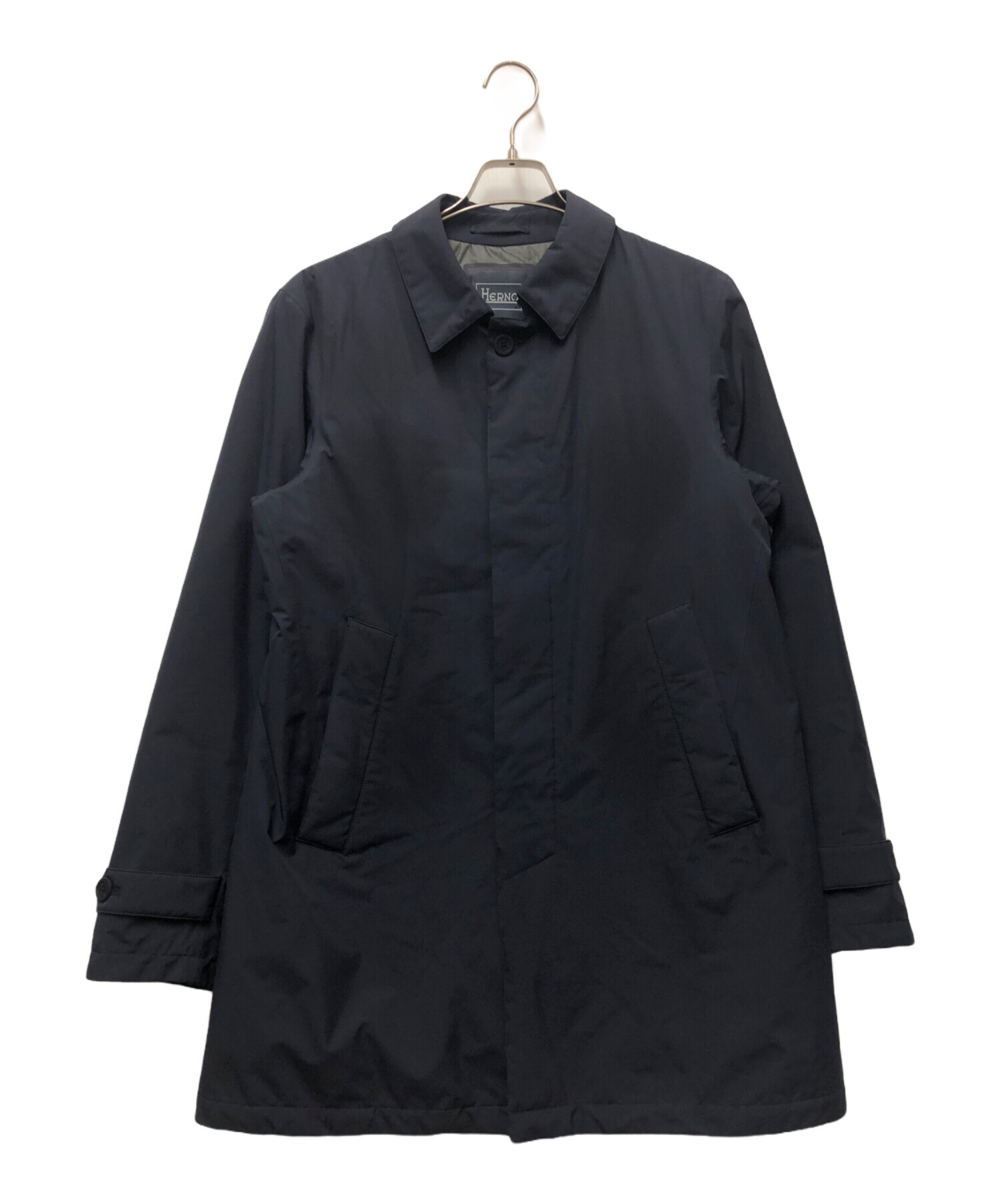 中古・古着通販】HERNO (ヘルノ) ダウンコート ネイビー サイズ:48 