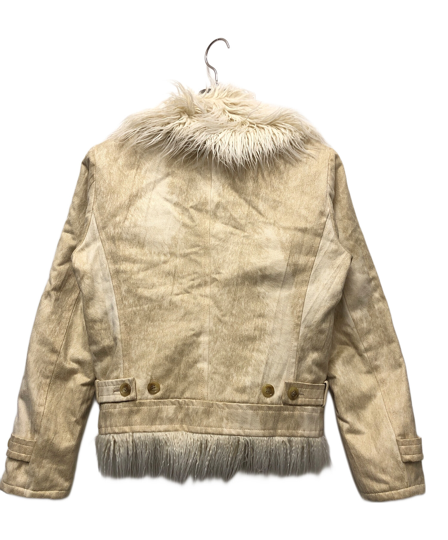 TORNADO MART　ダウンジャケット　ブルゾン　フェイクムートン 中古・古着通販】TORNADO MART (トルネードマート) フェイクムートン