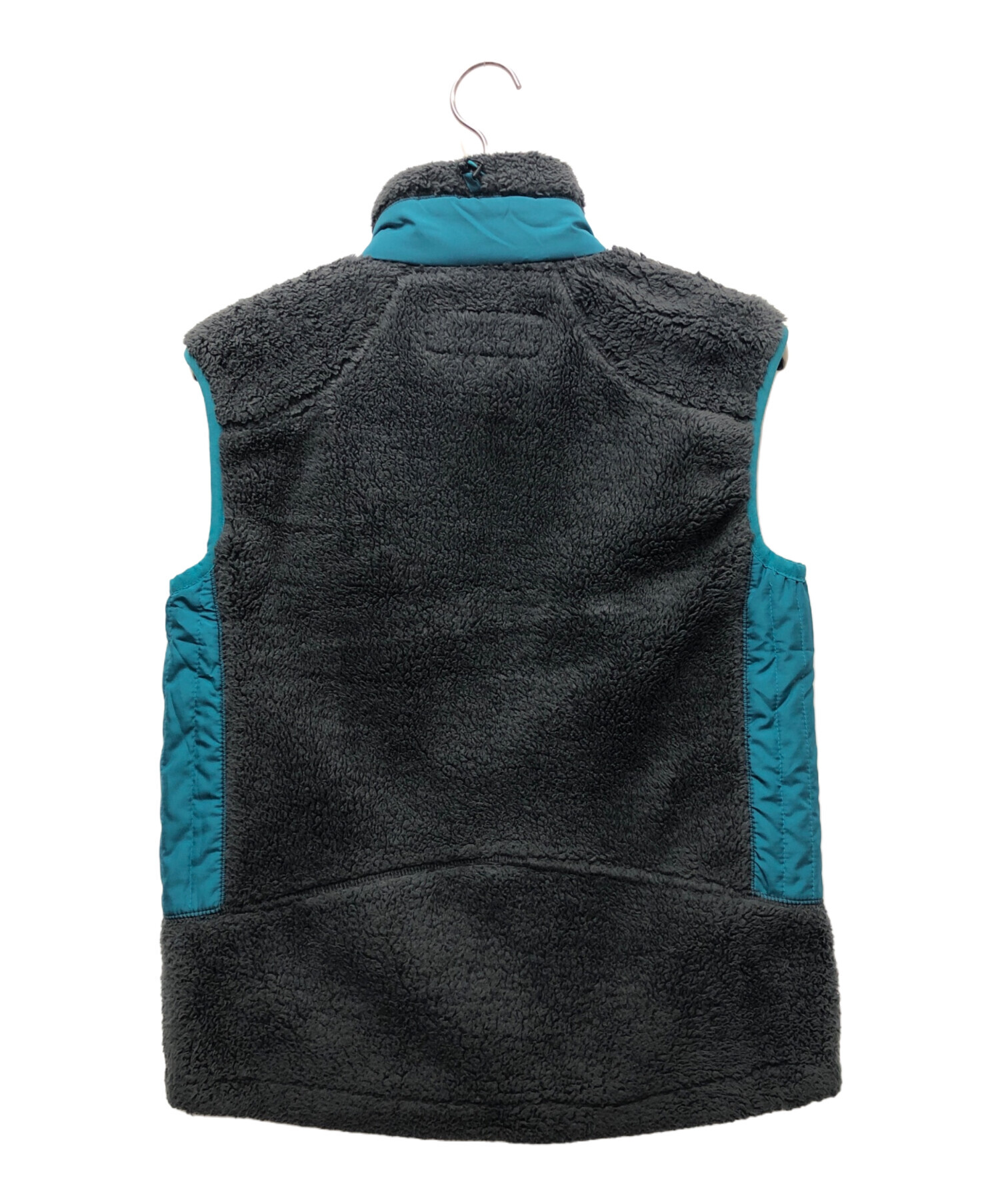 中古・古着通販】Columbia (コロンビア) フリースベスト グレー×ブルー 
