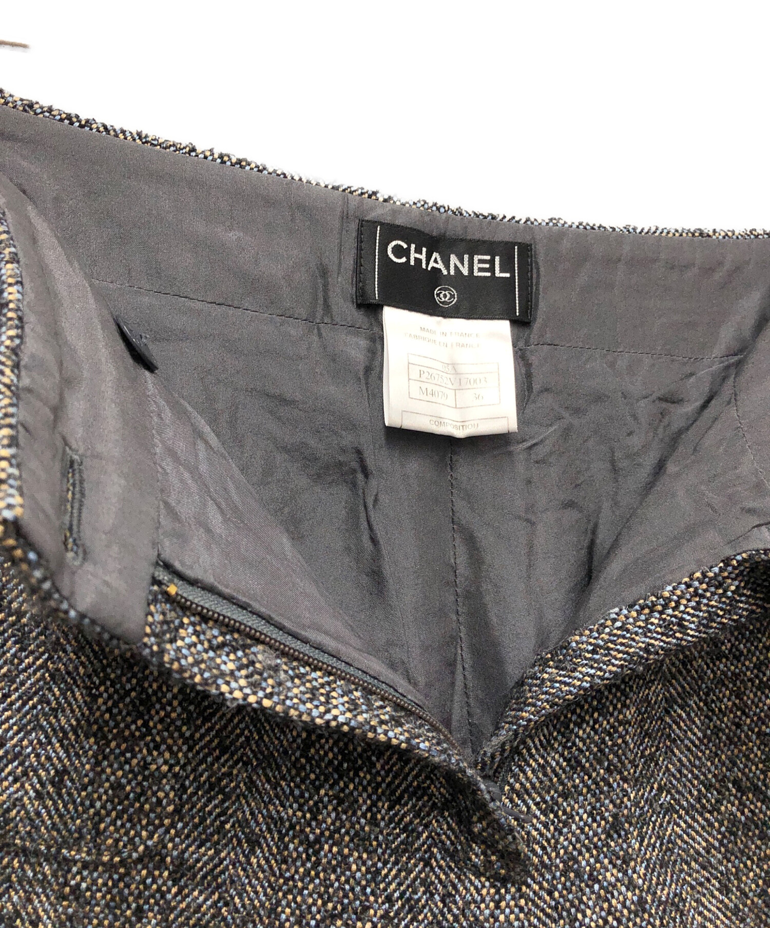 赤字商品 CHANEL サイズ:39 CHANEL（シャネル）ノーカラージャケット 黒 サイズ:38(S位