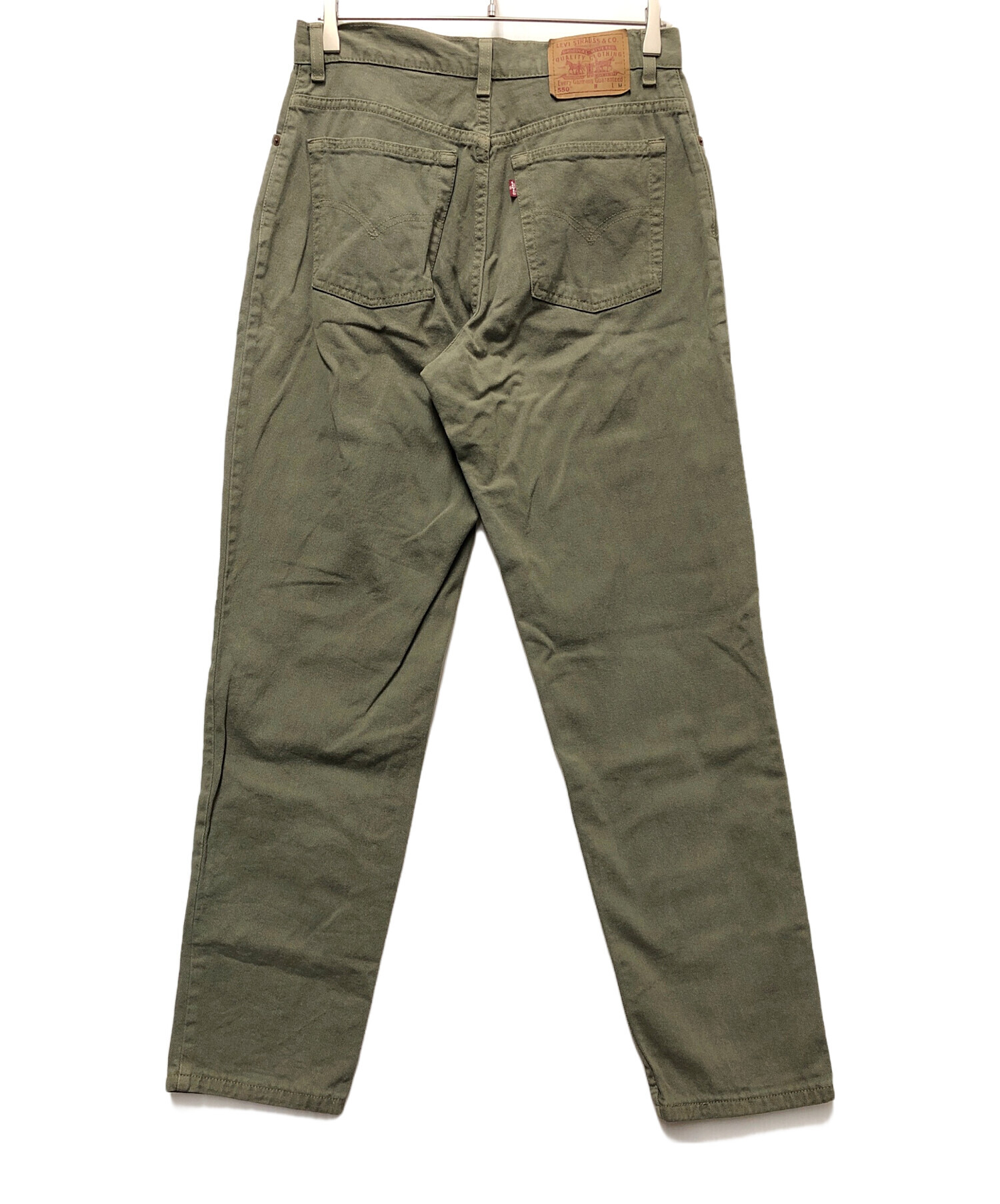 中古・古着通販】LEVI'S (リーバイス) 550デニムパンツ グリーン