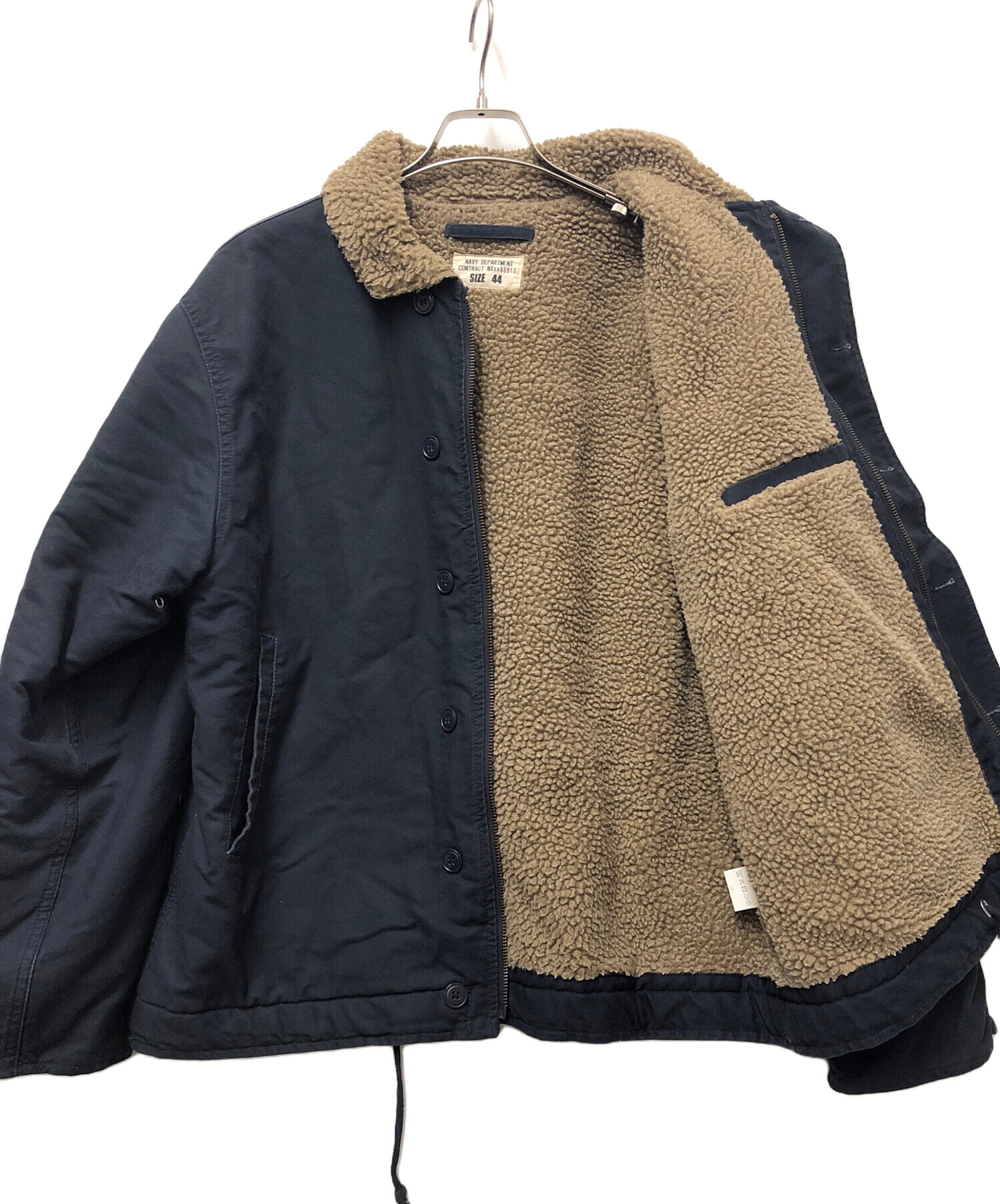 中古・古着通販】WAIPER (ワイパー) N1デッキジャケット ネイビー