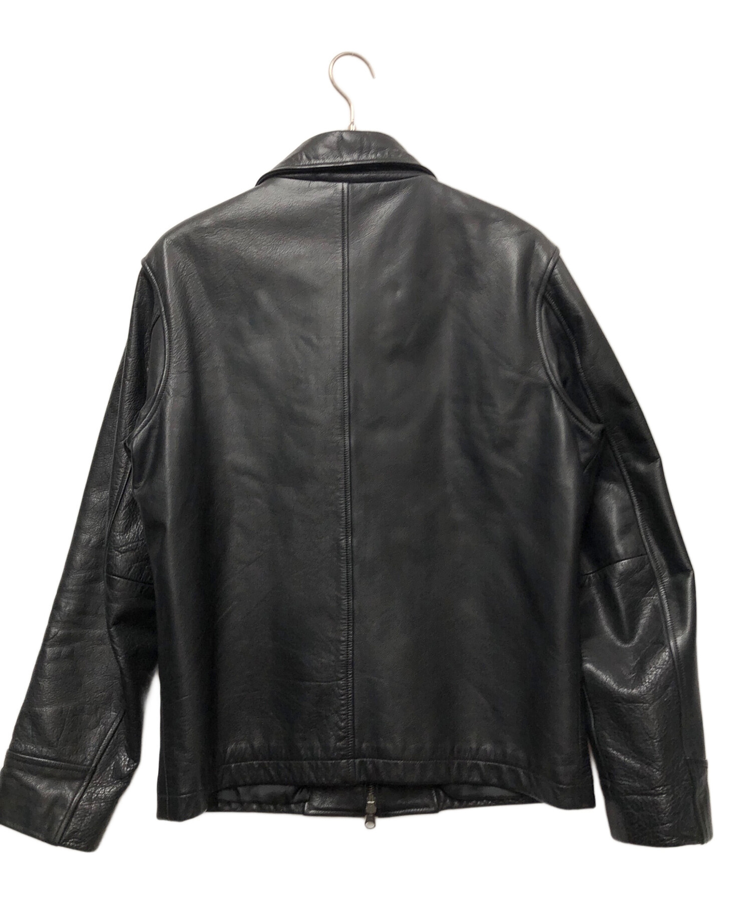 【美品】 banana republic レザージャケット ブラック　バナリパ 90s～00s Banana Republic leather foodie バナリパのレザージャケット