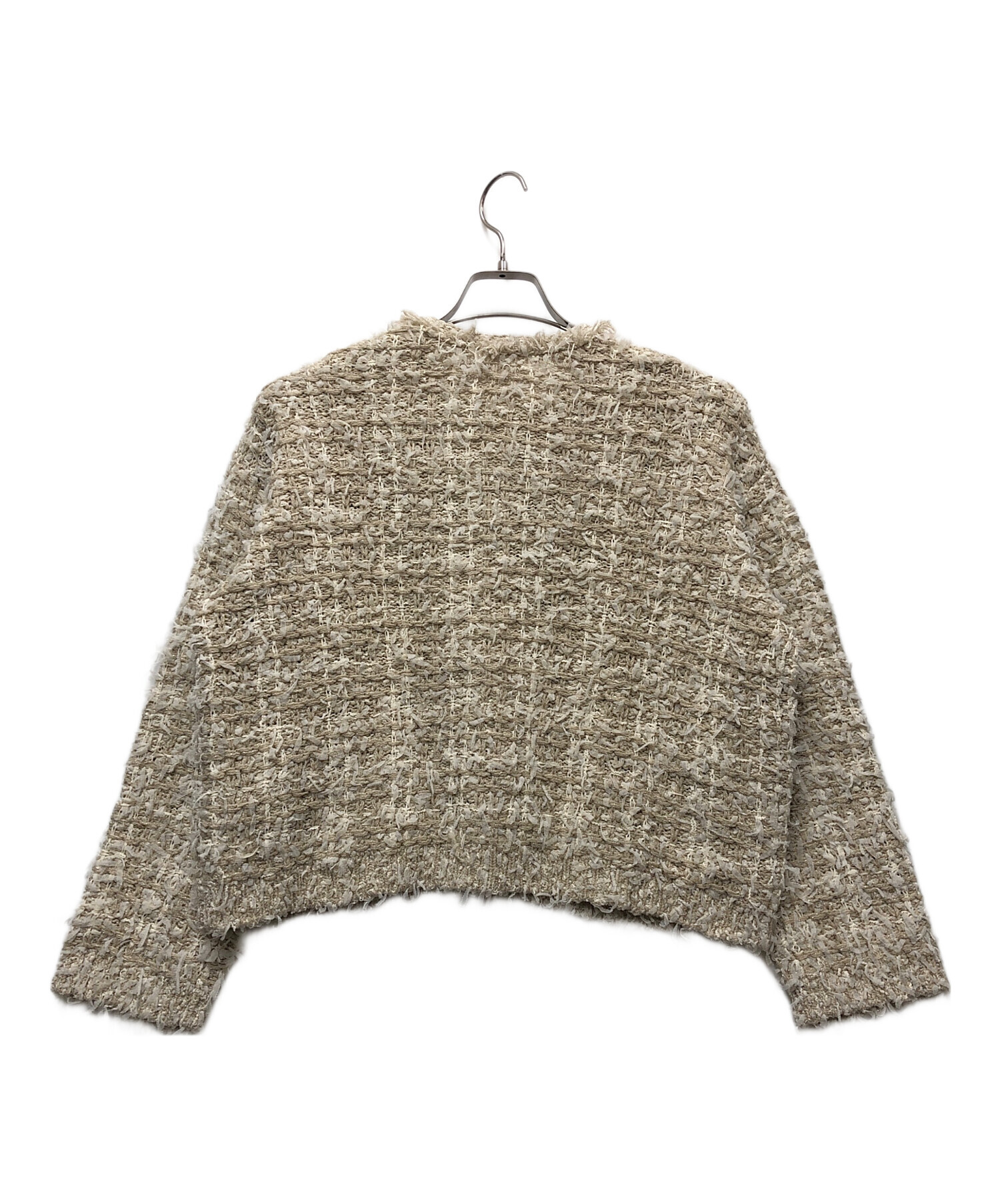 IENA イエナ MANTECO ノーカラージャケット ツイードジャケット ラメ