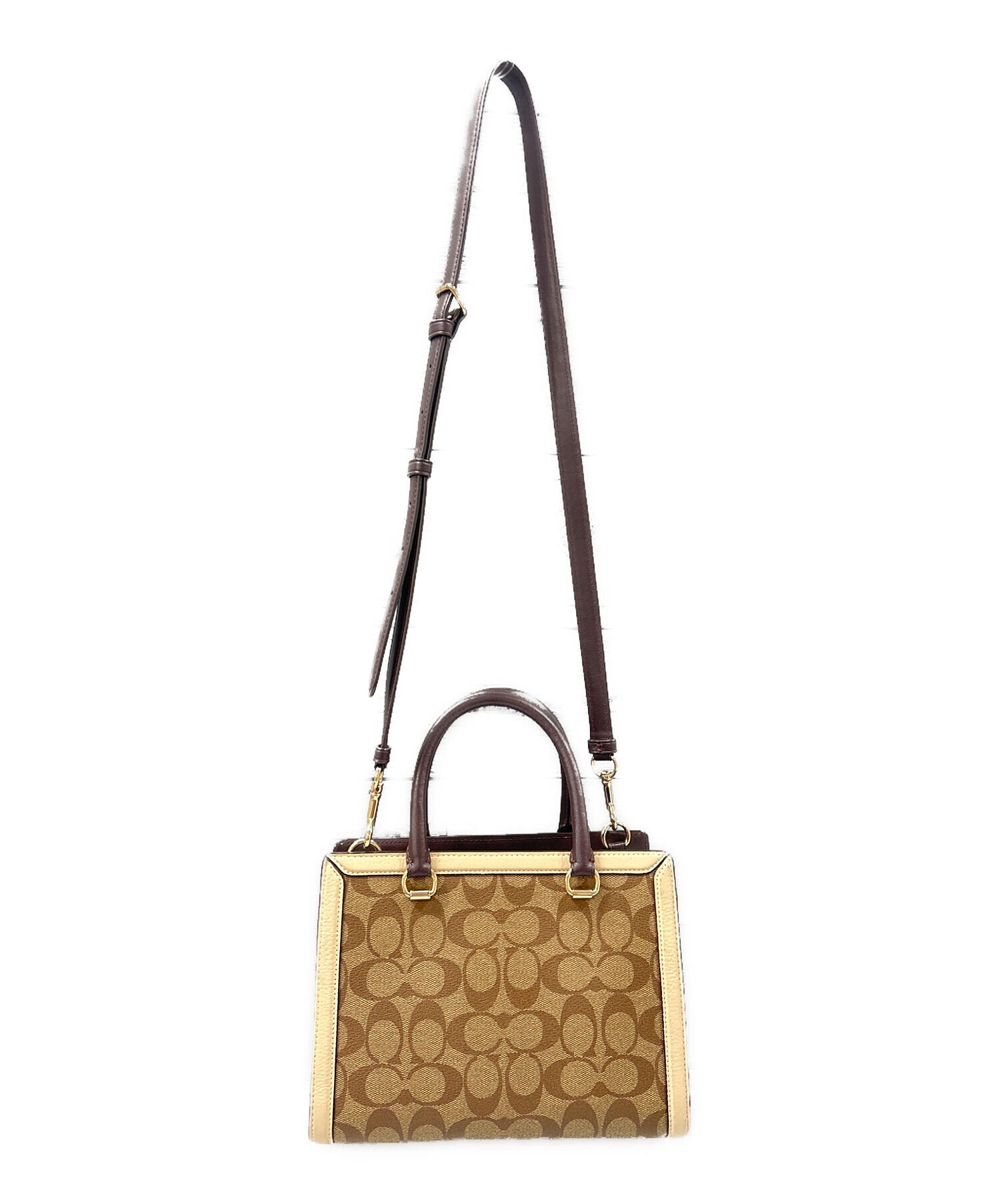 COACH トループ キャリーオール シグネチャー キャンバス バッグ COACH キャリーオールシグネチャーキャンバスバッグ 【公式通販】