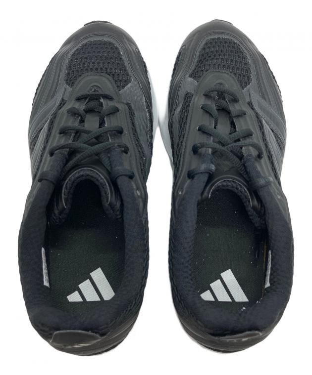 中古・古着通販】adidas (アディダス) ローカットスニーカー ブラック 中古・古着通販】adidas (アディダス) ローカットスニーカー ブラック