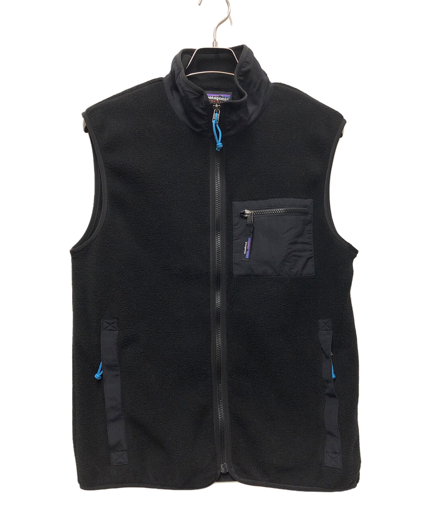 中古・古着通販】Patagonia (パタゴニア) フリースベスト ブラック