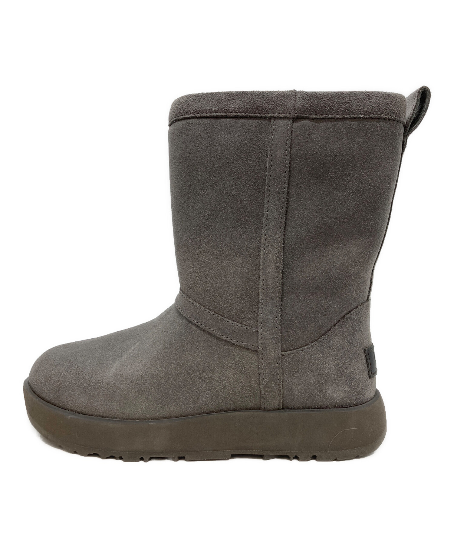 UGG クラシックショートムートンブーツ グレー 中古・古着通販】UGG (アグ) クラシックショートウォータープルーフ