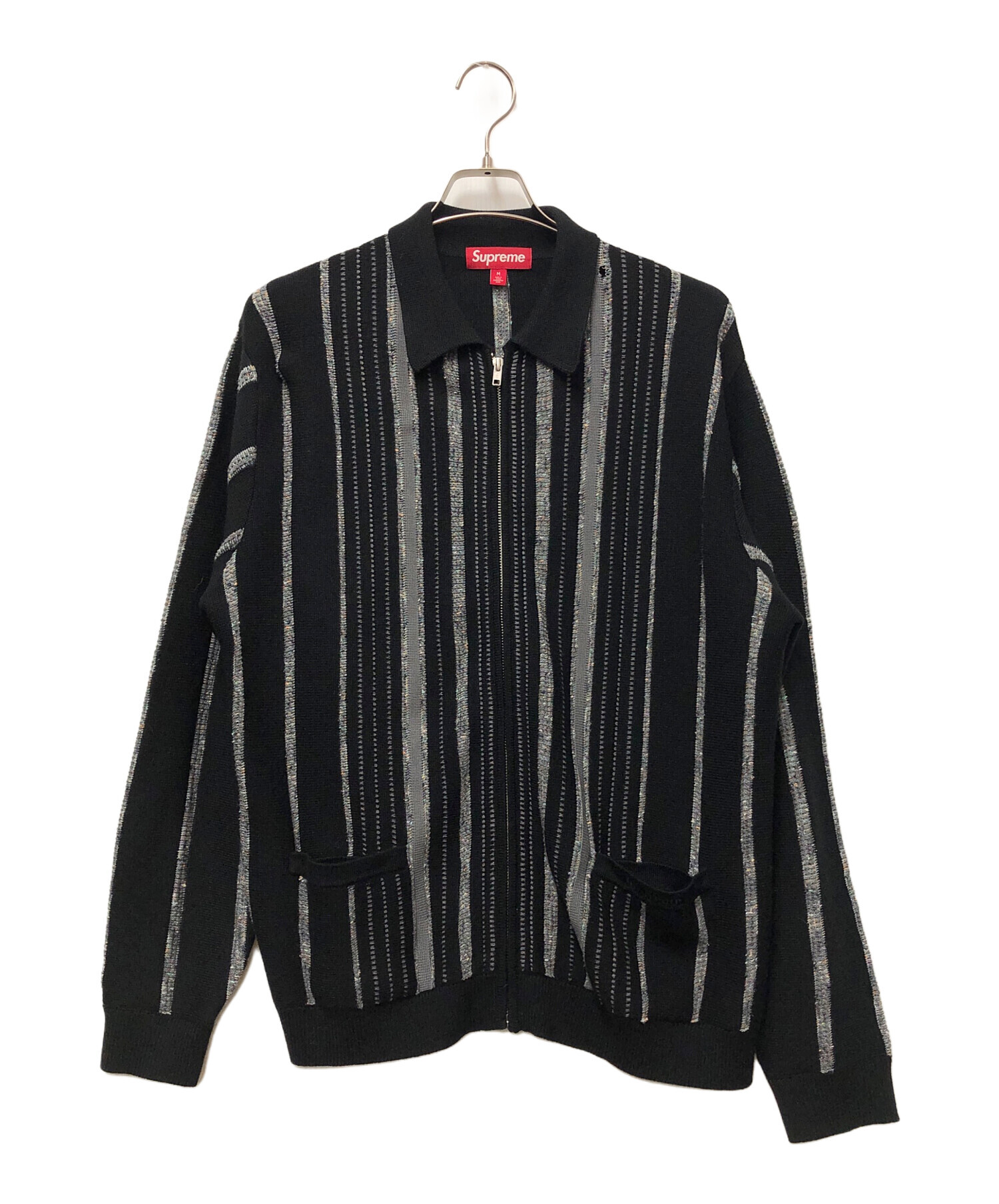 中古・古着通販】Supreme (シュプリーム) 厚手カーディガン ブラック