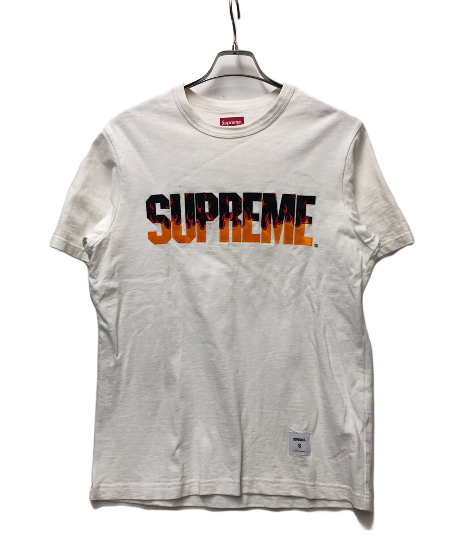 中古・古着通販】Supreme (シュプリーム) 半袖Tシャツ ホワイト サイズ 