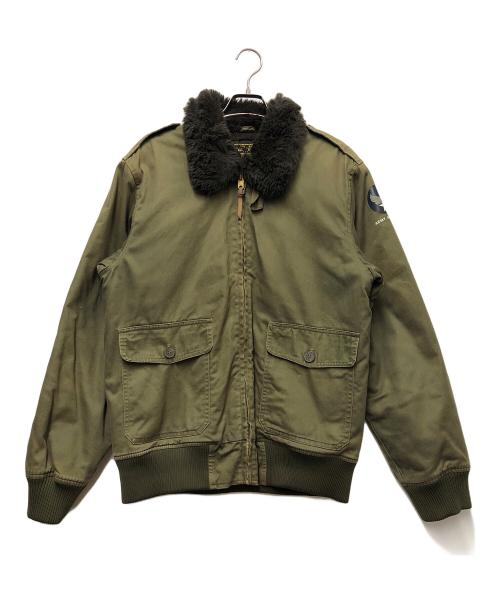 B-15 ボンバージャケット サイズ L Maden Clothing 古着 Maden