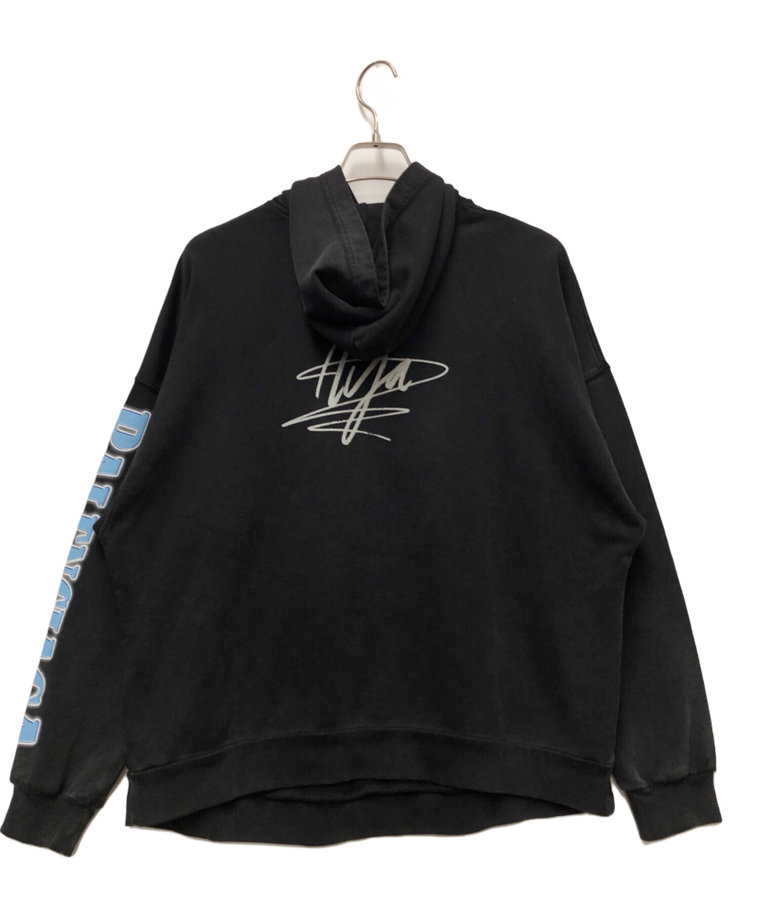 美品★Balenciaga リアルバレンシアガ プルオーバー パーカー ブラック 中古・古着通販】BALENCIAGA (バレンシアガ) プルオーバー