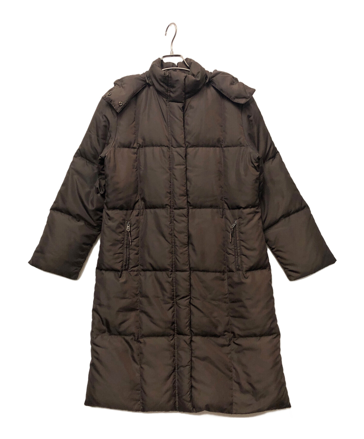 中古・古着通販】MaxMara (マックスマーラ) ダウンコート ブラウン 