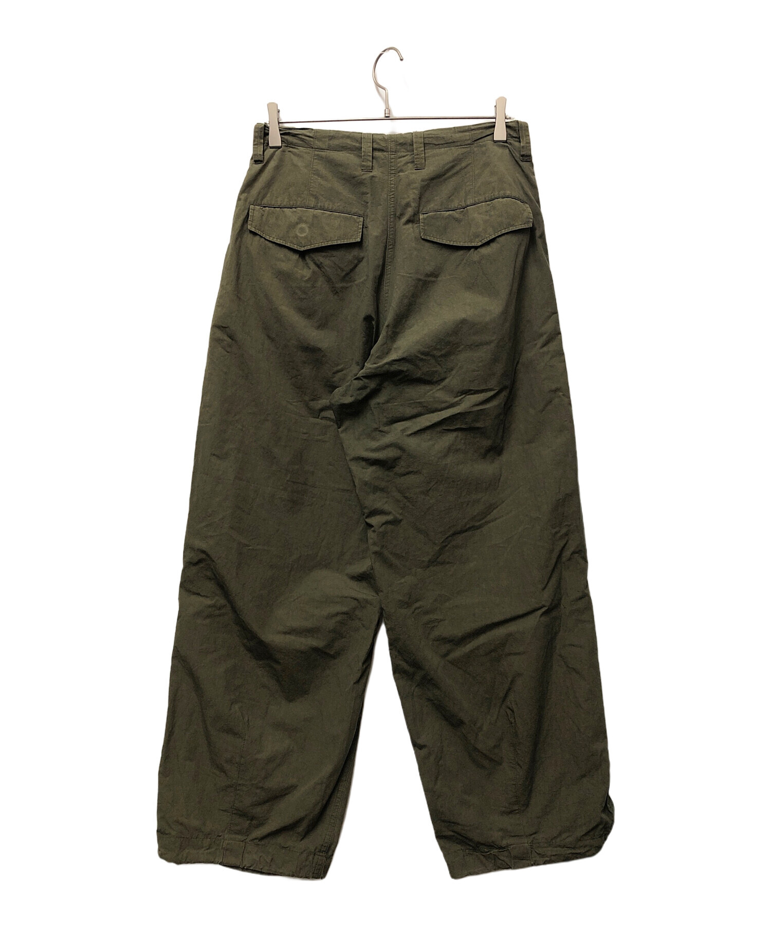 中古・古着通販】stein (シュタイン) カーゴパンツ オリーブ サイズ:S 