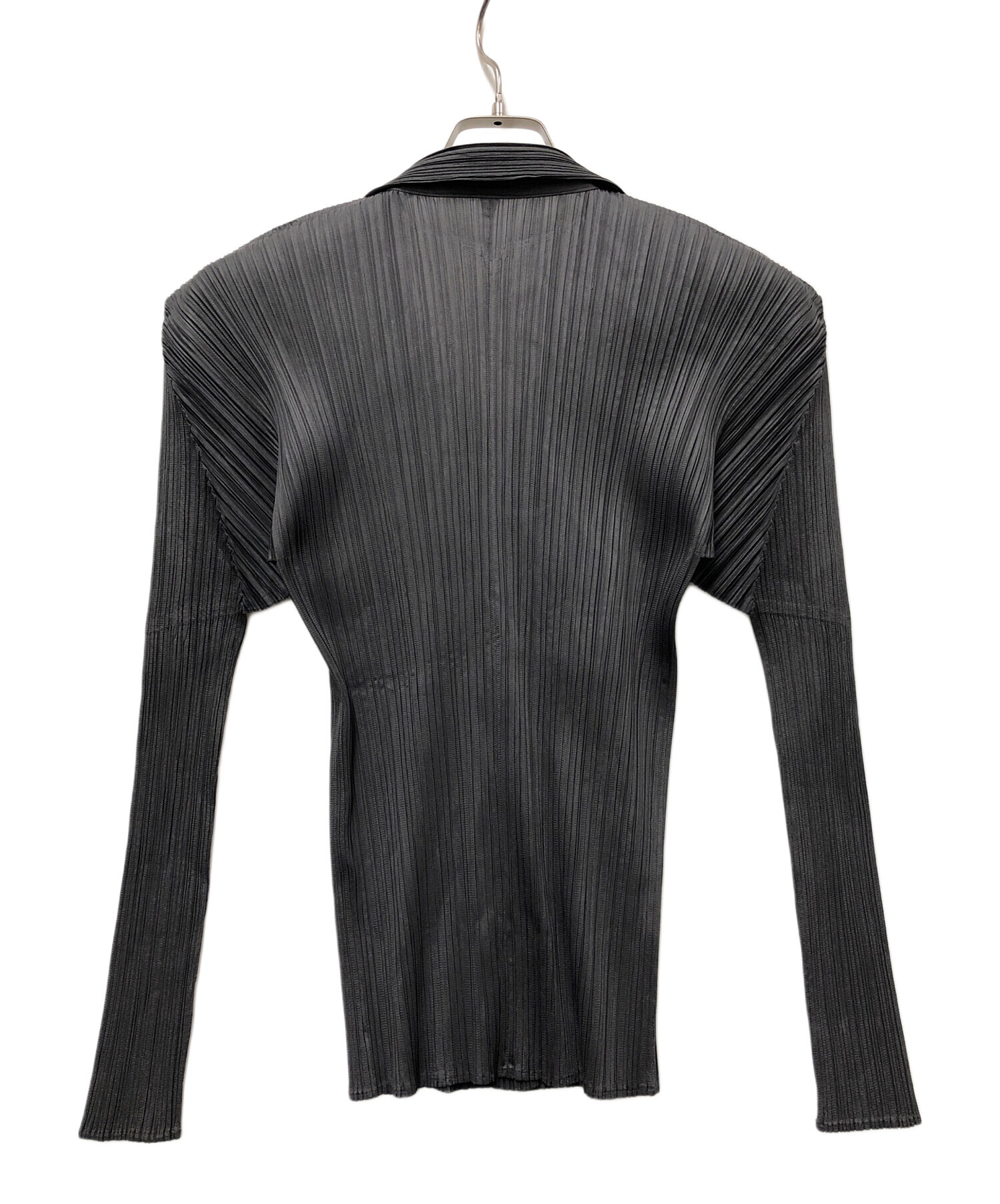 中古・古着通販】PLEATS PLEASE (プリーツプリーズ) 長袖シャツ グレー