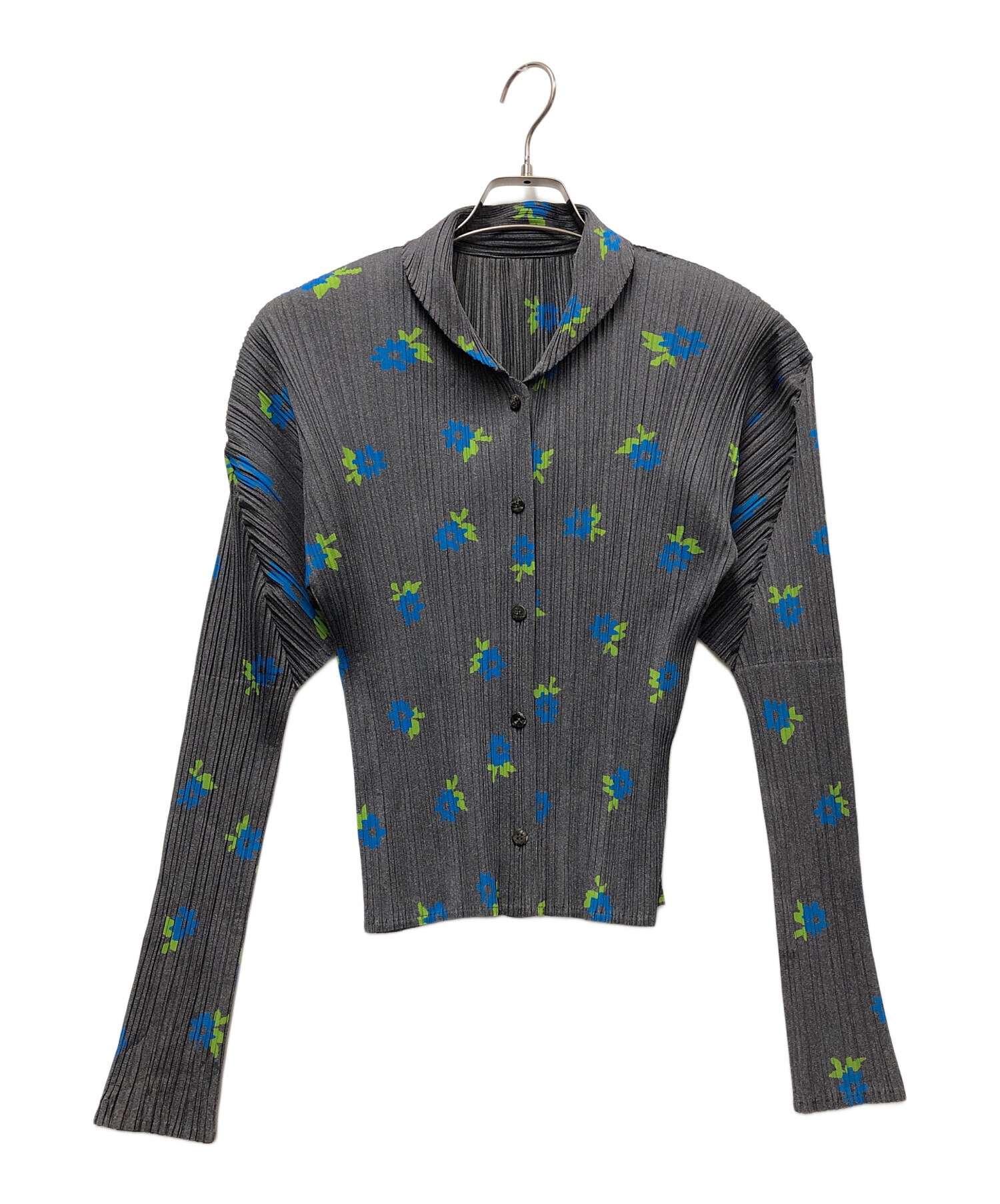 中古・古着通販】PLEATS PLEASE (プリーツプリーズ) 長袖シャツ グレー