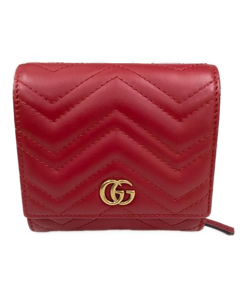 中古・古着通販】GUCCI (グッチ) GUCCI(グッチ) GGマーモント 2つ折り