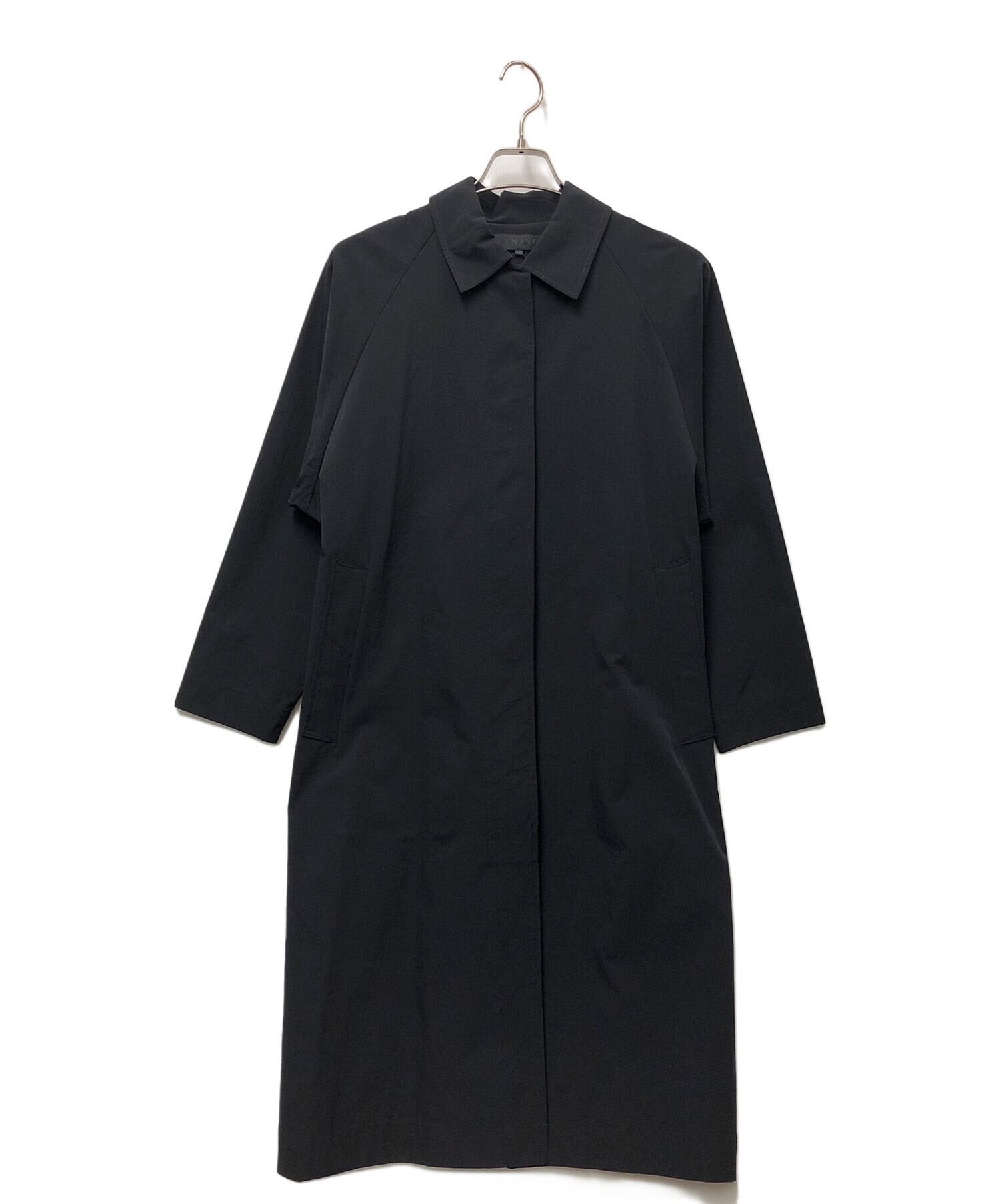 中古・古着通販】ANAYI (アナイ) ロングコート ブラック サイズ:M