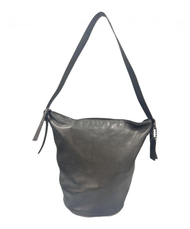 中古・古着通販】COACH (コーチ) バケツ型ショルダーバッグ ブラック