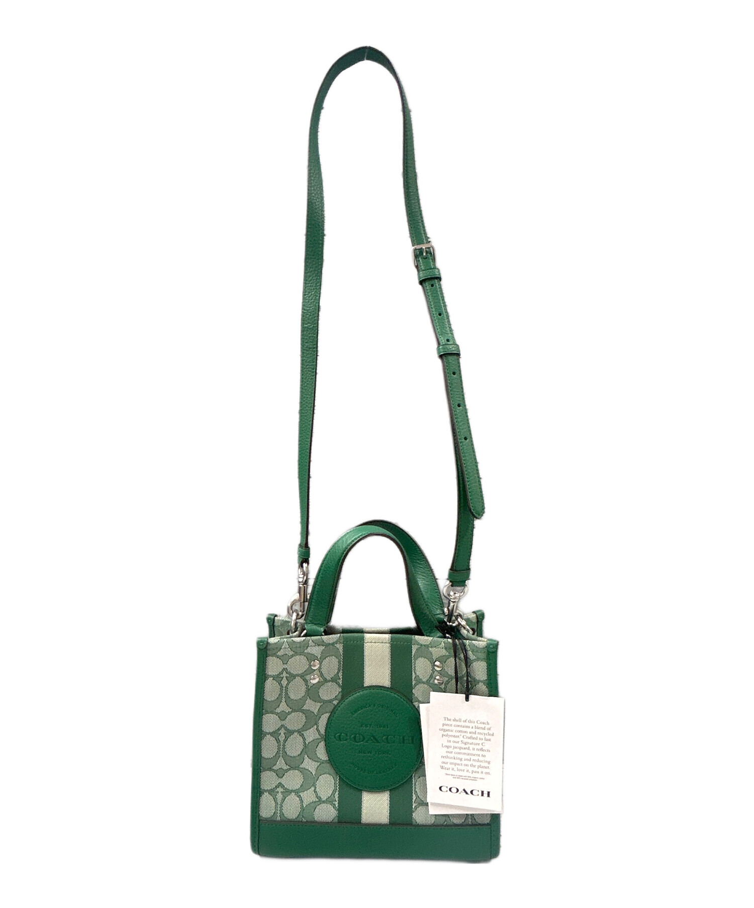 中古・古着通販】COACH (コーチ) デンプシートート22ジャカードウィズ 