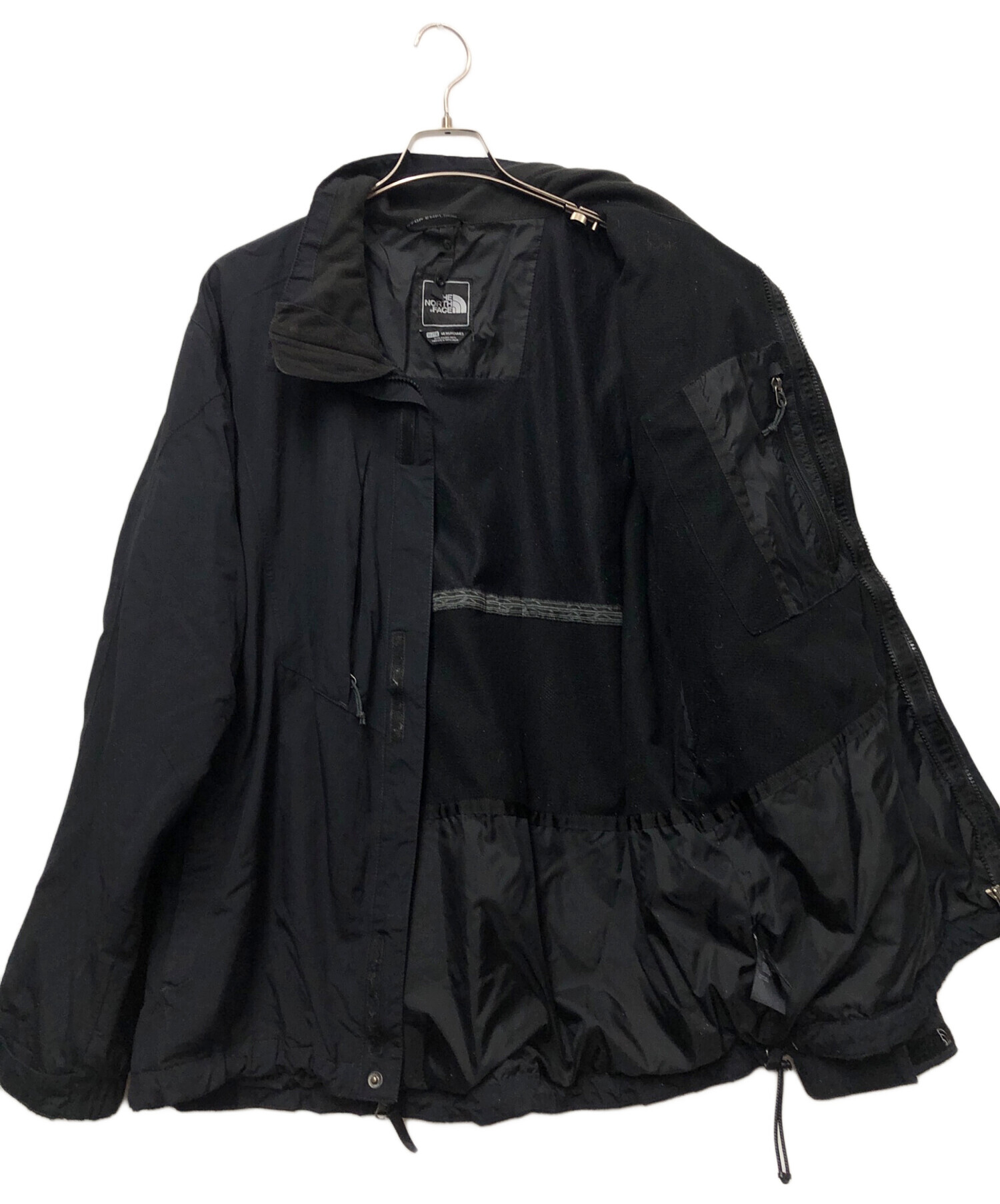 ザノースフェイス　マウンテンパーカー　黒　ブラック　春　古着　L XL 中古・古着通販】THE NORTH FACE (ザ ノース フェイス) マウンテン