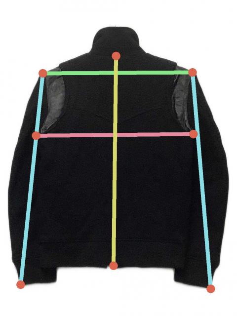 中古・古着通販】RUDE GALLERY (ルードギャラリー) ウールブルゾン