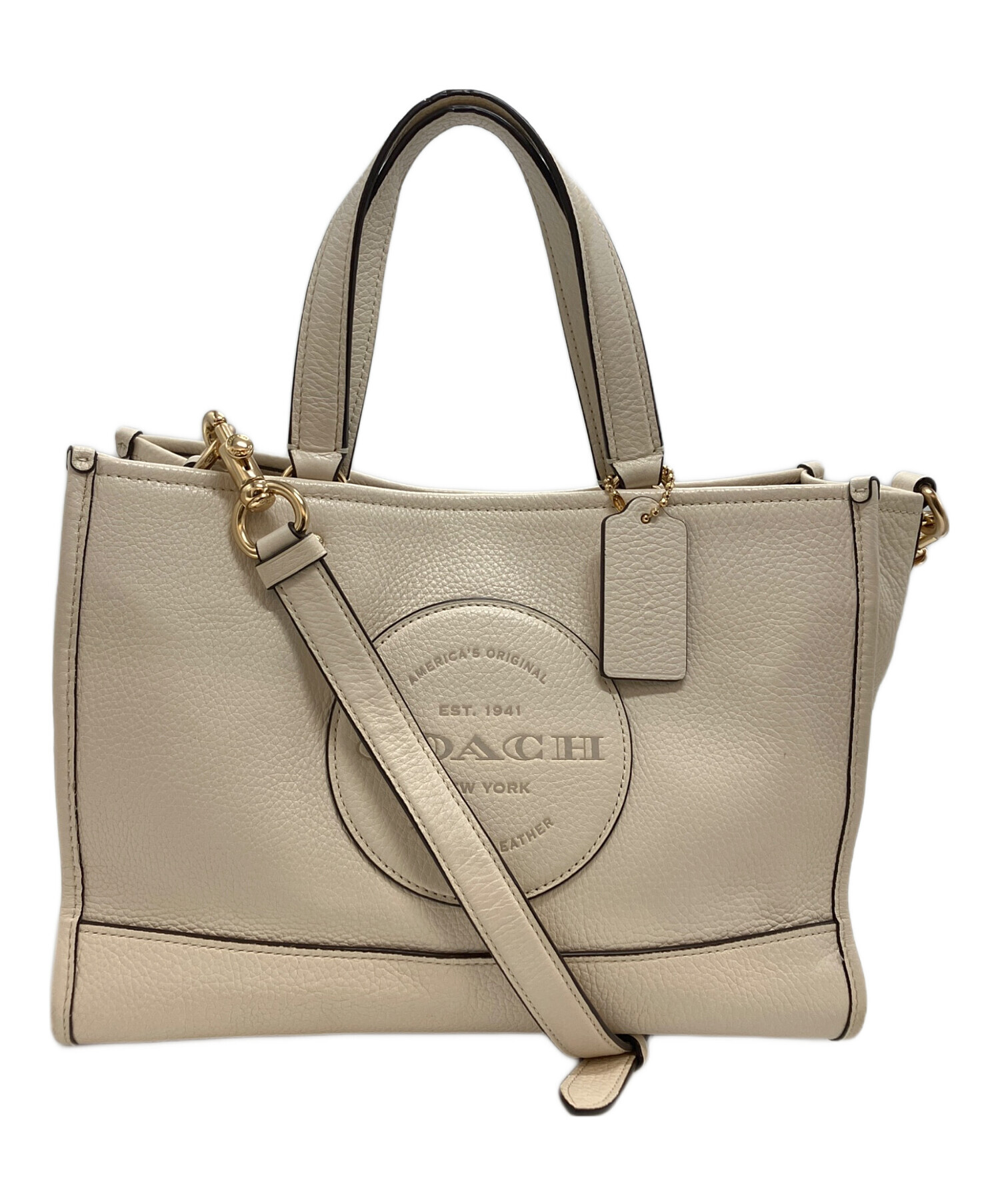 中古・古着通販】COACH (コーチ) キャリーオールウィズ パッチ 2WAY