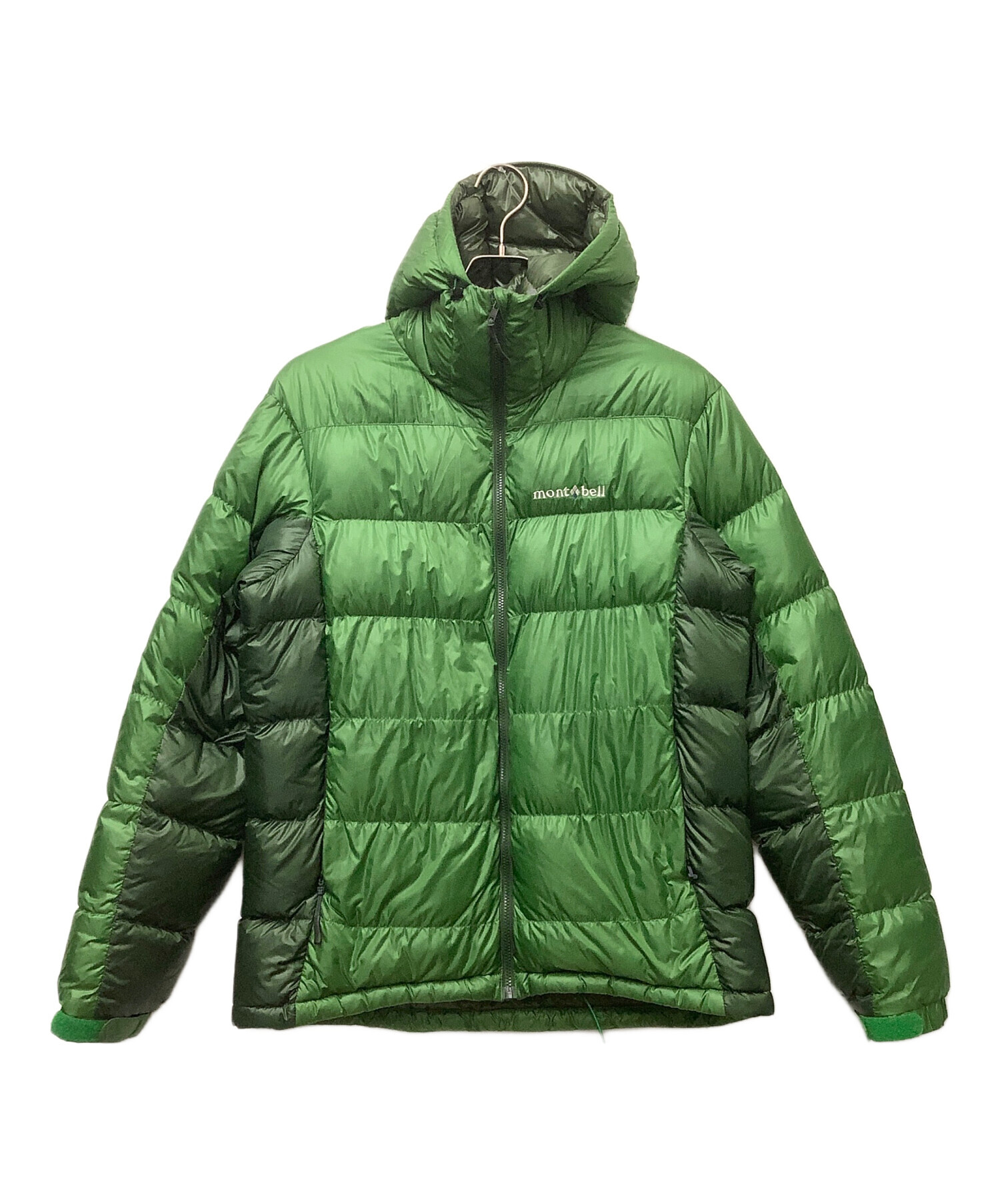 モンベル アルパインダウンパーカー グリーン メンズ Mサイズ 中古・古着通販】mont-bell (モンベル) アルパインダウンパーカ