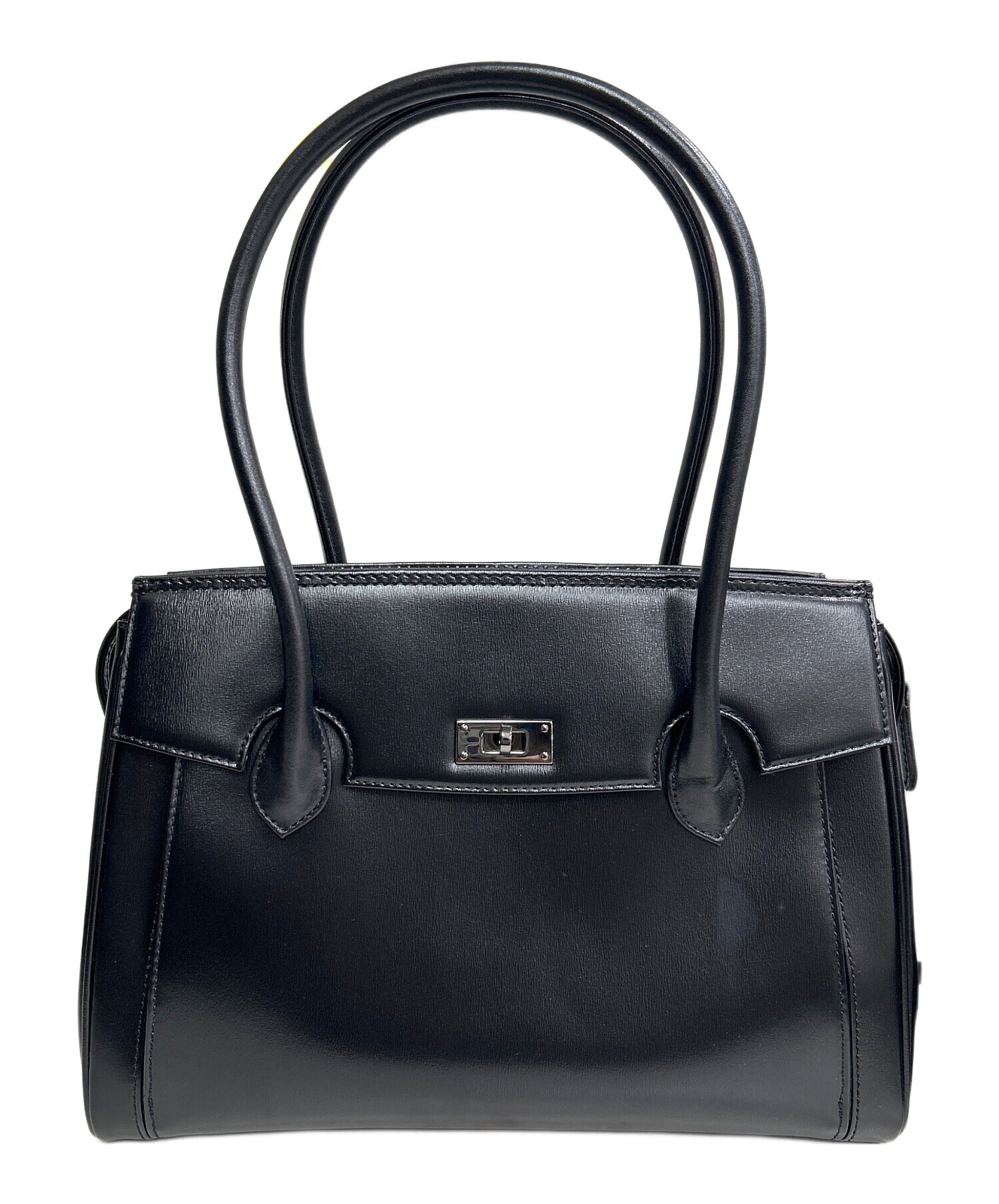 未使用✳️濱野皮革工藝 Hamano ミーティア ハンドバッグ ハマノ 極美品】皇室御用達 HAMANO ハマノ 濱野皮革工藝 ミーティア