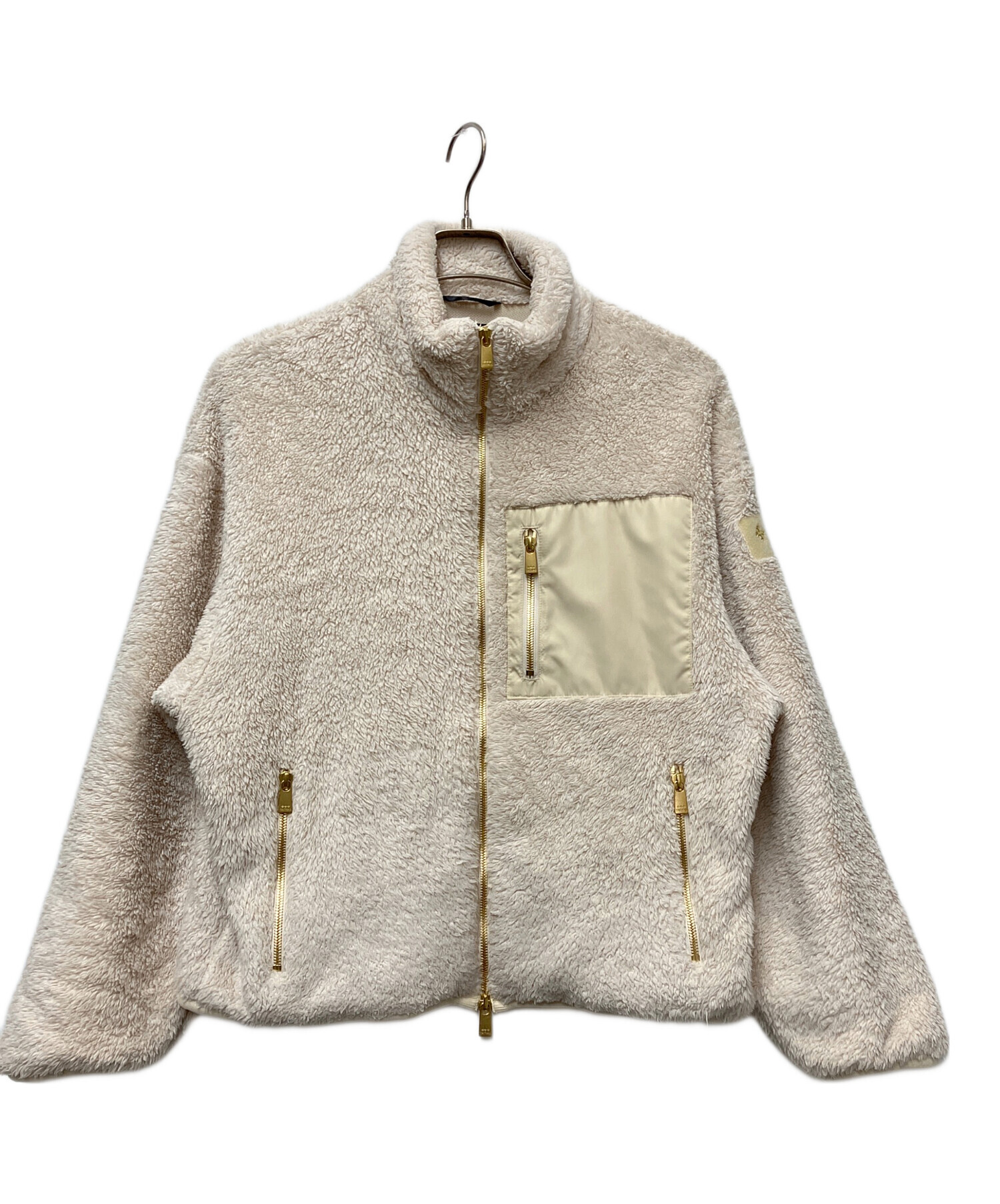 中古・古着通販】TATRAS (タトラス) BAGGIボアブルゾン ベージュ 