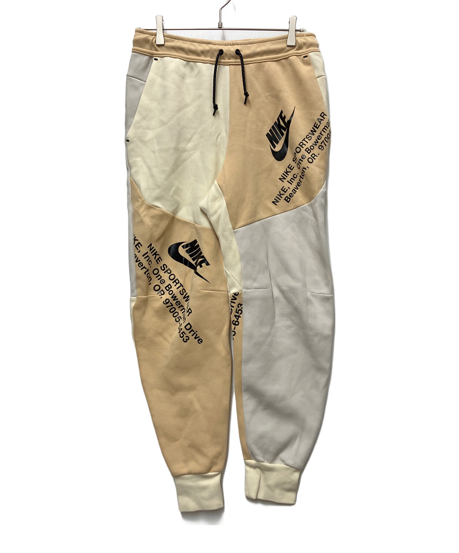 【古着】NIKE スウェットパンツ 中古・古着通販】NIKE (ナイキ) スウェットパンツ ベージュ サイズ:M