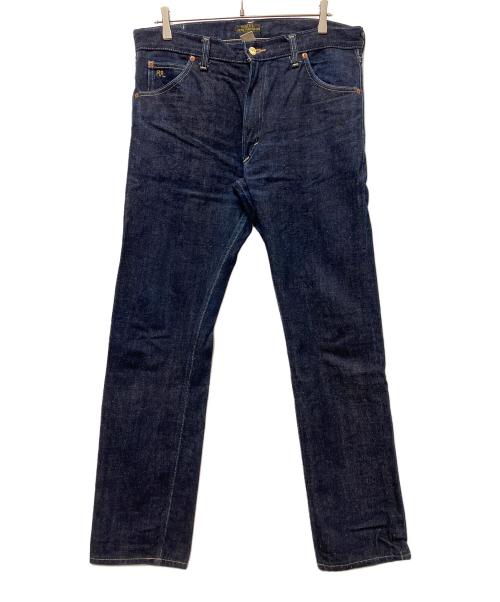 RRL デニムパンツユーズド加工新品未使用 中古・古着通販】RRL (ダブルアールエル) デニムパンツ インディゴ